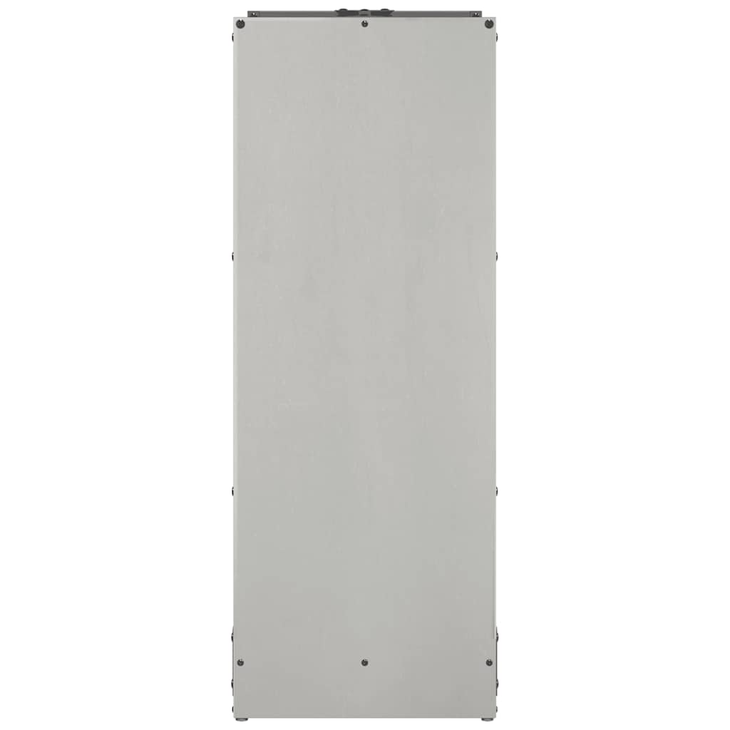 vidaXL Suport pentru lemne de foc 40x30x80 cm oțel inoxidabil
