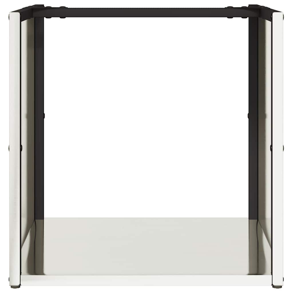 vidaXL Suport pentru lemne de foc 40x40x40 cm oțel inoxidabil vidaXL Suport pentru lemne de foc 40x40x40 cm oțel inoxidabil