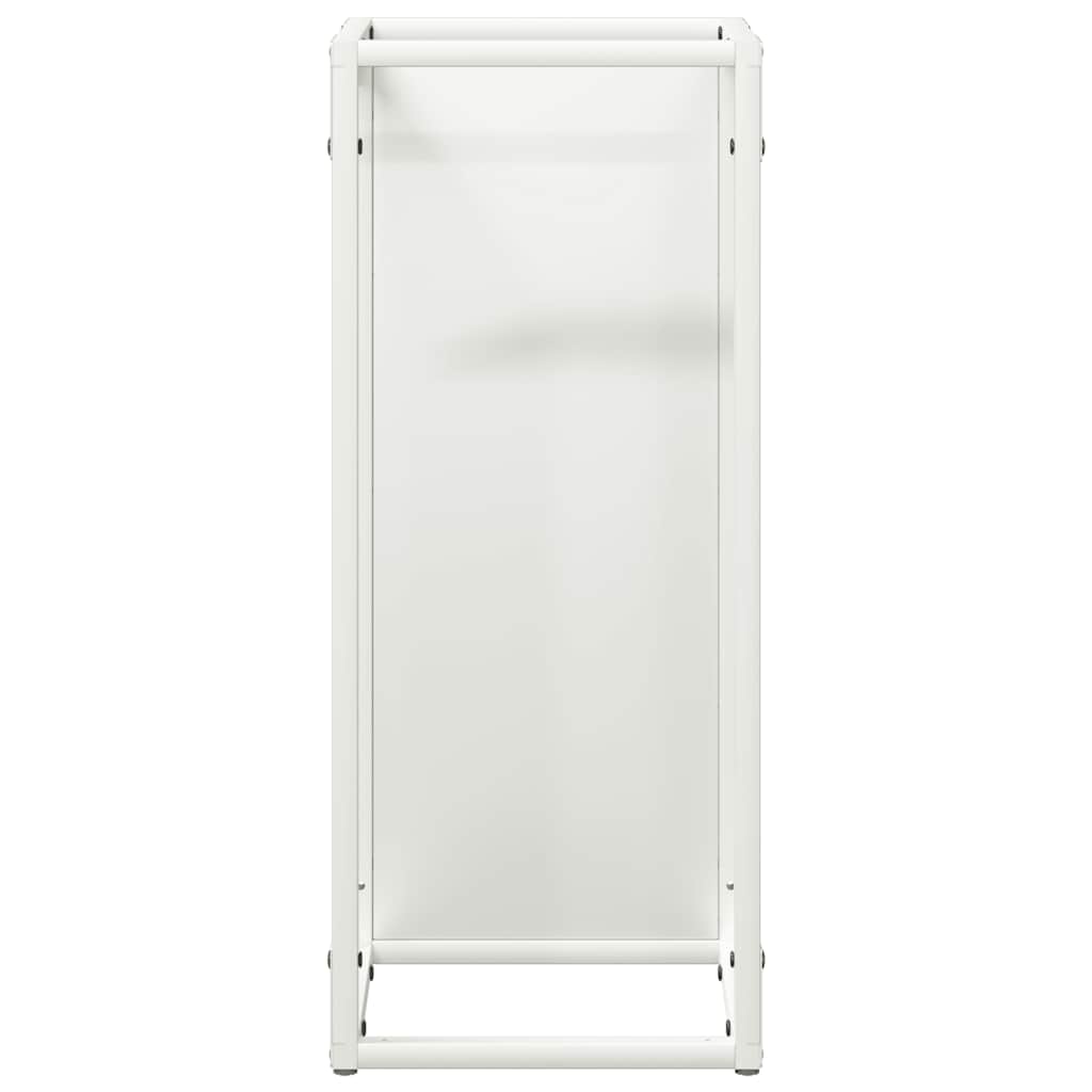 vidaXL Suport pentru lemne de foc alb 25x25x60 cm Oțel laminat la rece vidaXL Suport pentru lemne de foc alb 25x25x60 cm Oțel laminat la rece