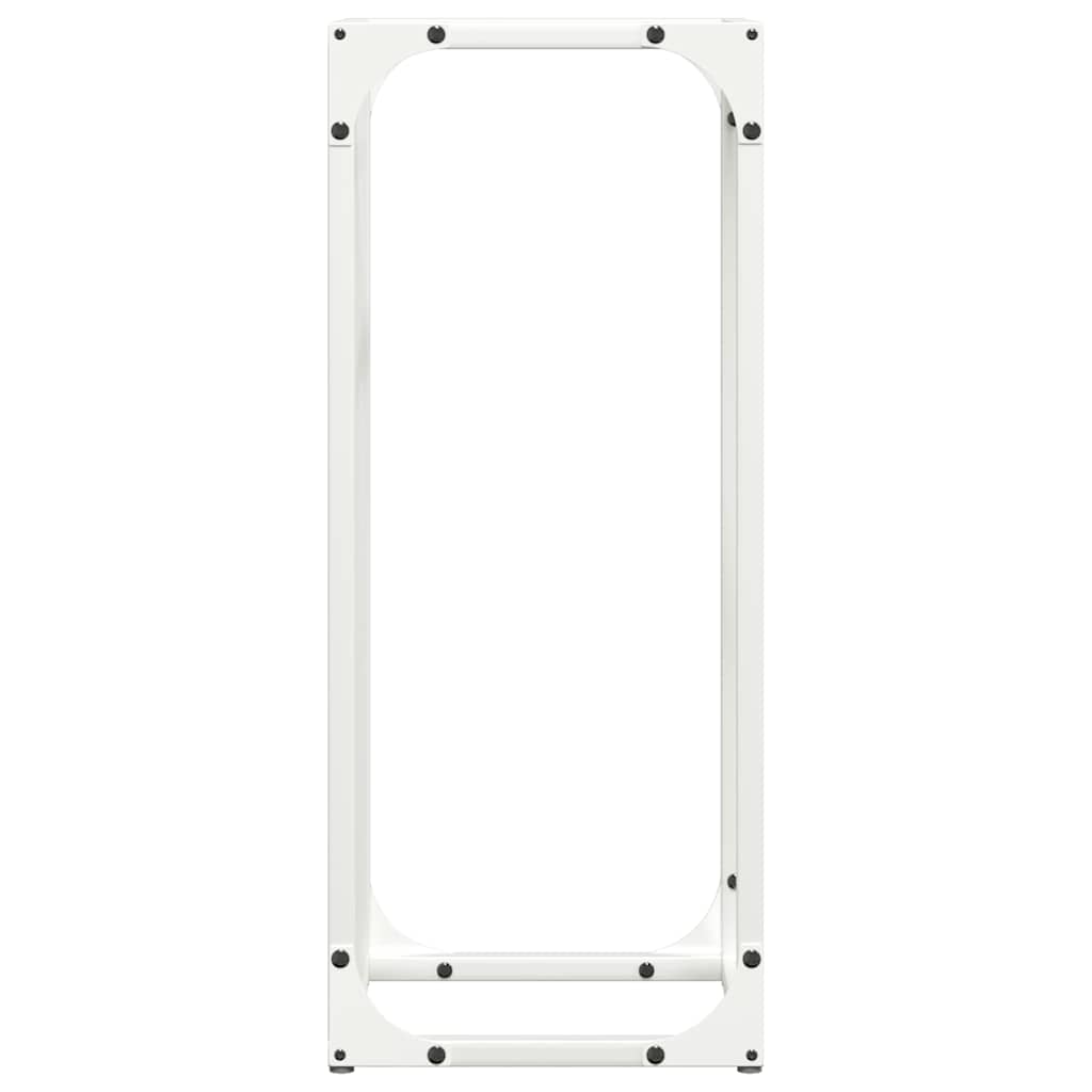 vidaXL Suport pentru lemne de foc alb 25x25x60 cm Oțel laminat la rece vidaXL Suport pentru lemne de foc alb 25x25x60 cm Oțel laminat la rece
