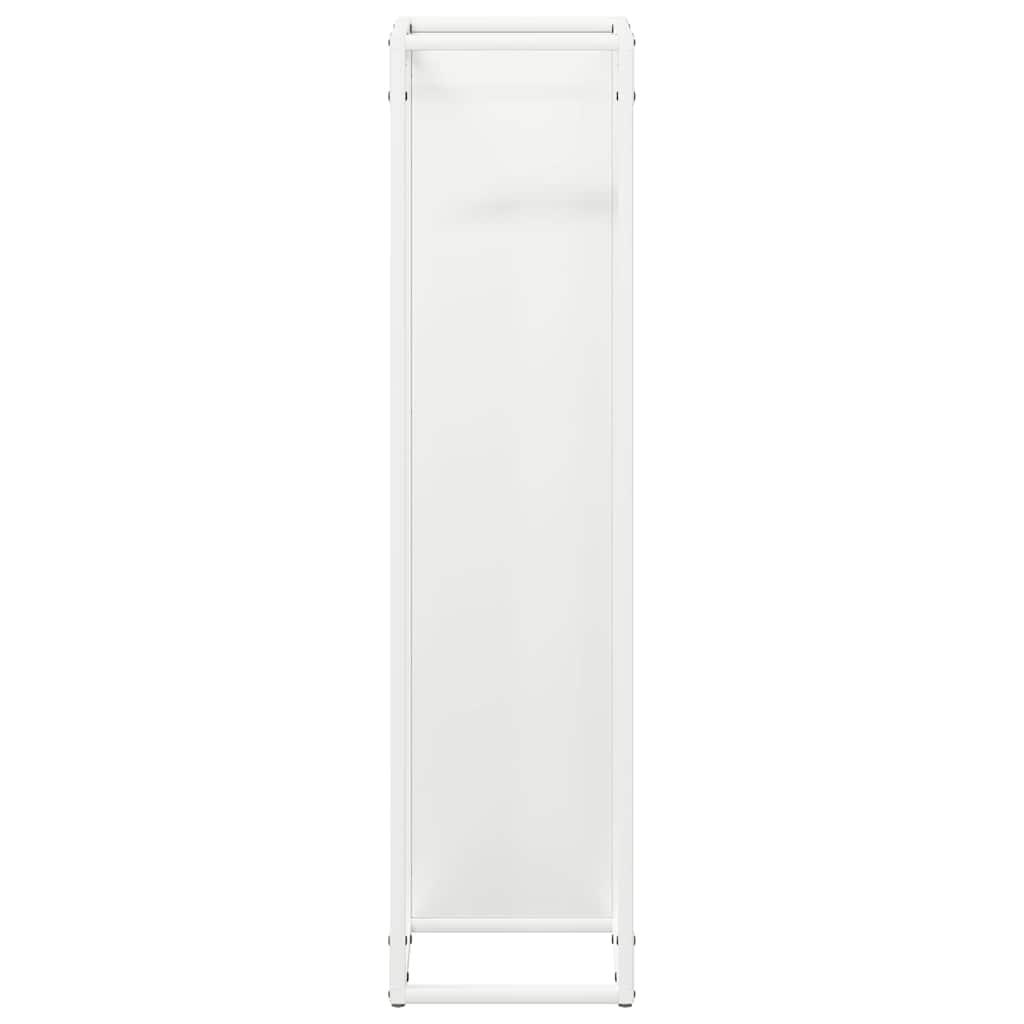 vidaXL Suport pentru lemne de foc alb 25x25x100cm Oțel laminat la rece vidaXL Suport pentru lemne de foc alb 25x25x100cm Oțel laminat la rece