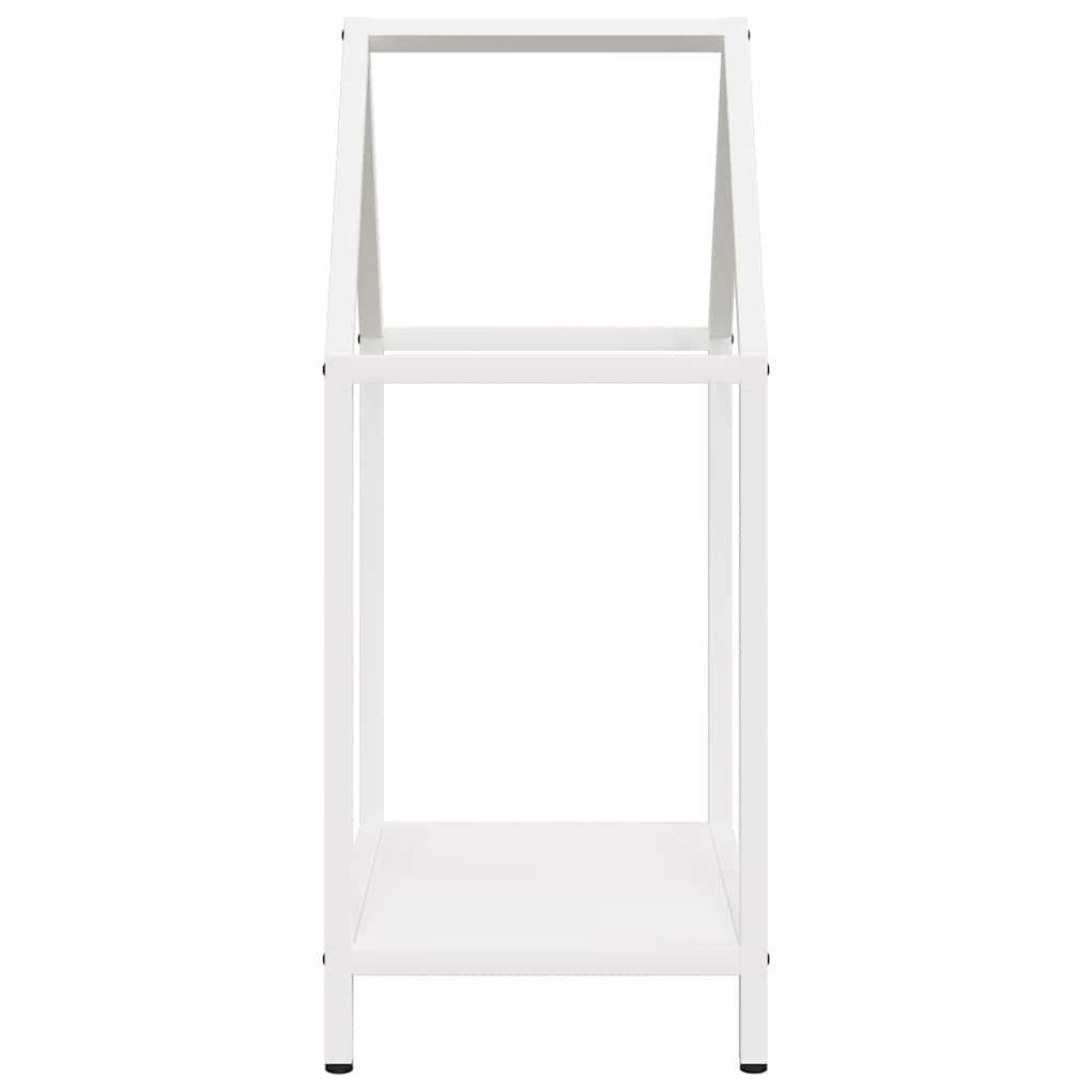 vidaXL Suport pentru lemne de foc alb 40x25x60 cm Oțel laminat la rece vidaXL Suport pentru lemne de foc alb 40x25x60 cm Oțel laminat la rece