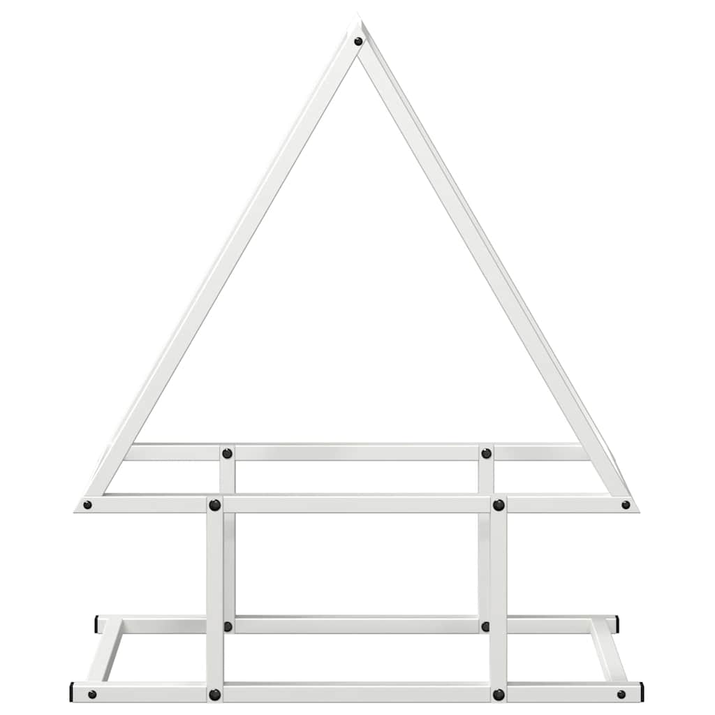 vidaXL Suport pentru lemne de foc alb 50x25x60 cm Oțel laminat la rece vidaXL Suport pentru lemne de foc alb 50x25x60 cm Oțel laminat la rece