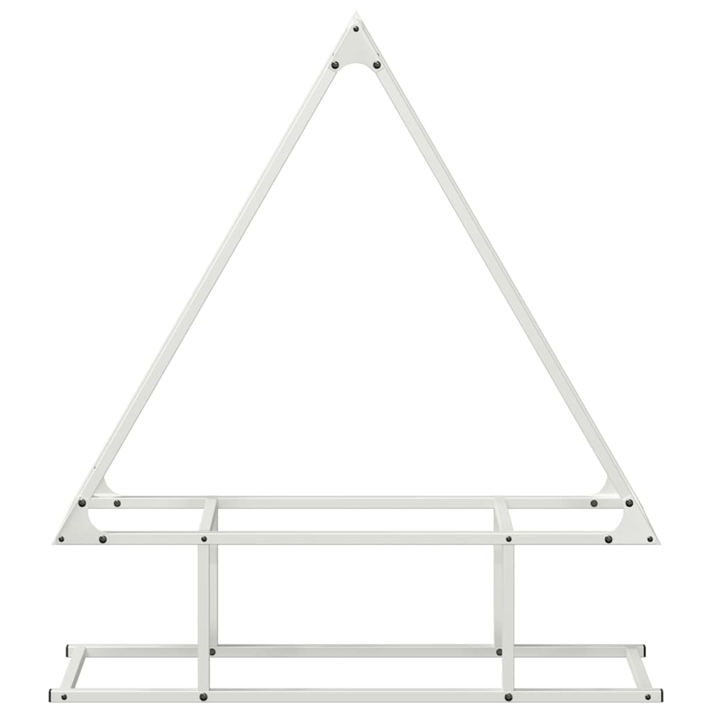 vidaXL Suport pentru lemne de foc alb 80x25x90 cm Oțel laminat la rece vidaXL Suport pentru lemne de foc alb 80x25x90 cm Oțel laminat la rece