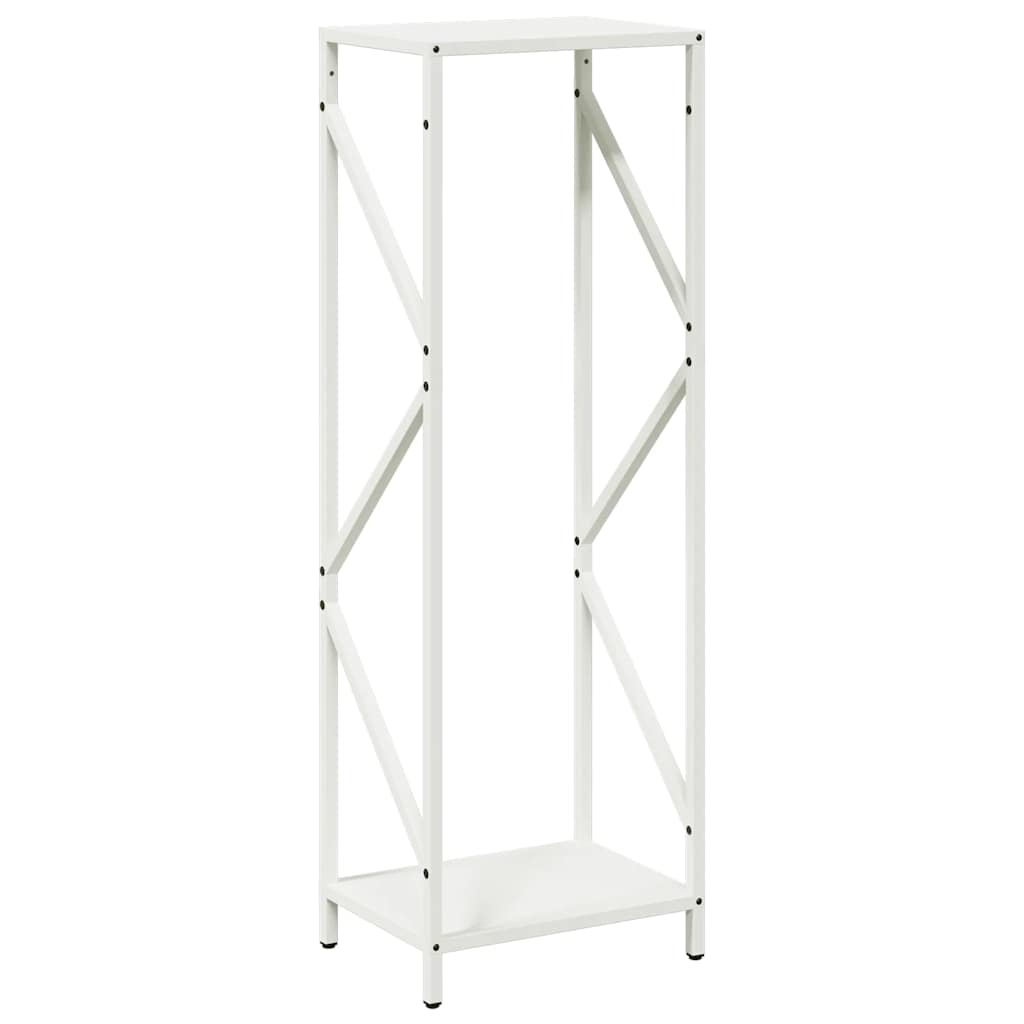 vidaXL Suport pentru lemne de foc alb 34x25x100cm Oțel laminat la rece vidaXL Suport pentru lemne de foc alb 34x25x100cm Oțel laminat la rece