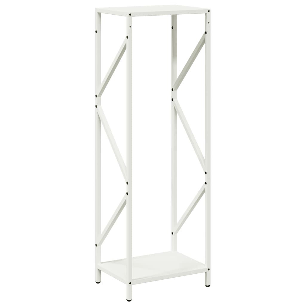 vidaXL Suport pentru lemne de foc alb 34x25x100cm Oțel laminat la rece vidaXL Suport pentru lemne de foc alb 34x25x100cm Oțel laminat la rece