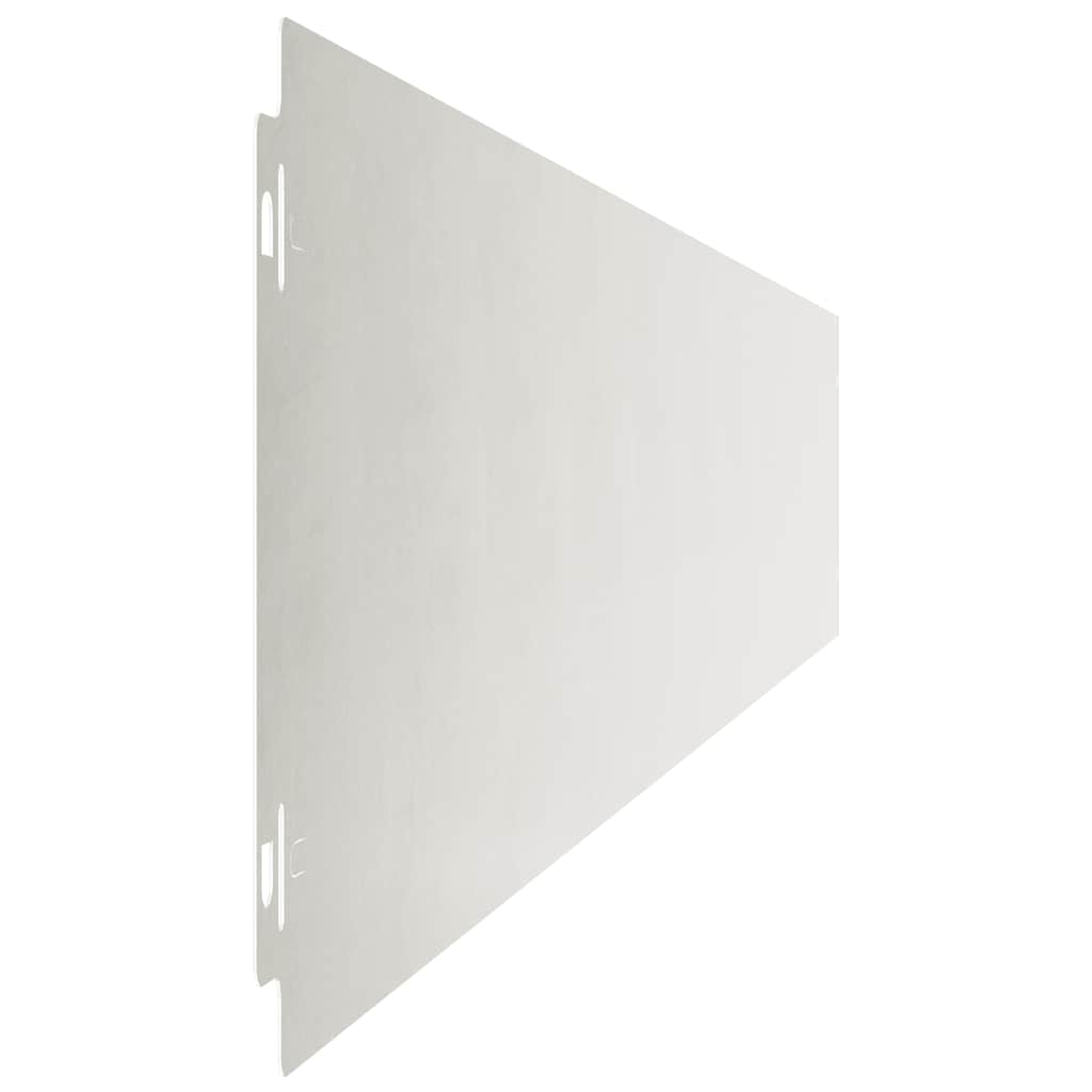vidaXL Borduri de gazon 30 buc 15x103 cm Oțel inoxidabil