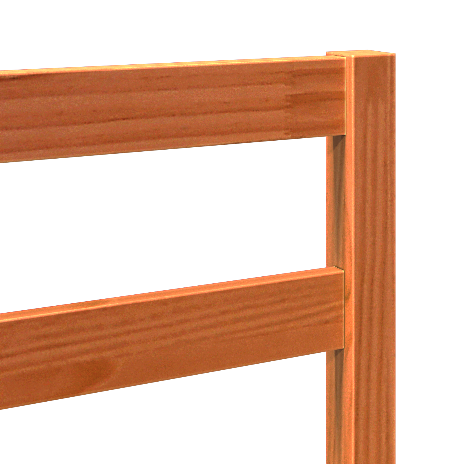 vidaXL Întăritură de pat cu headboard Maro ceruit 105.5 x 4 x 104 cm vidaXL Întăritură de pat cu headboard Maro ceruit 105.5 x 4 x 104 cm