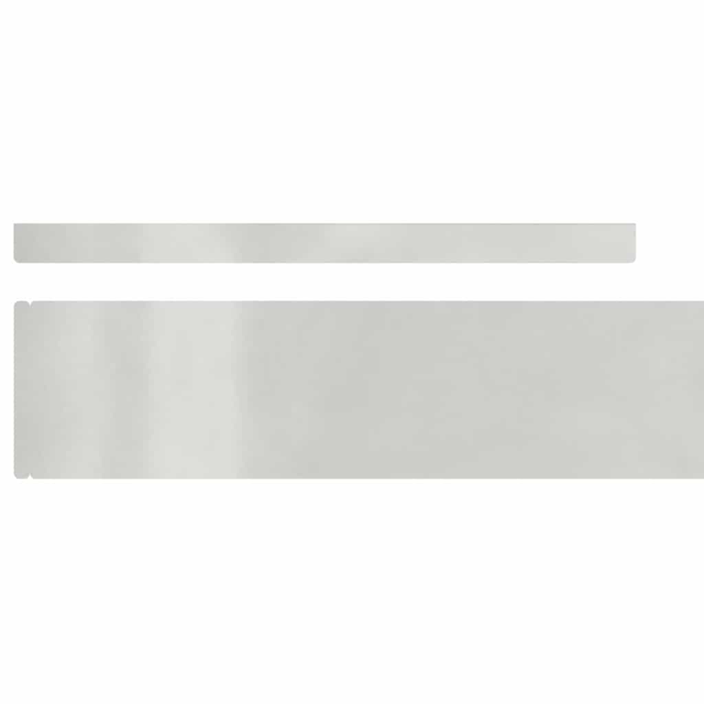 vidaXL Împrejmuire pentru gazon 4 pcs Argintiu 450 x 10 cm vidaXL Împrejmuire pentru gazon 4 pcs Argintiu 450 x 10 cm