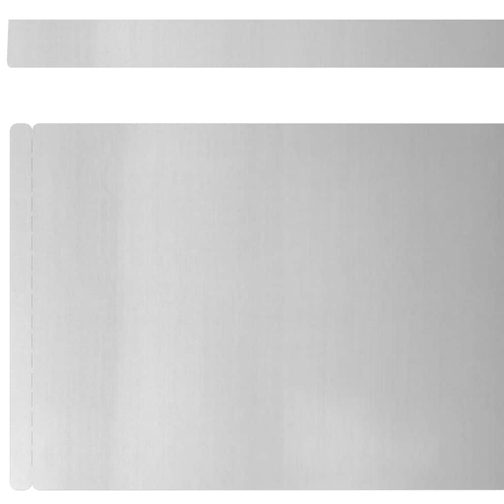 vidaXL Împrejmuire pentru gazon Argintiu 450 x 15 cm Oțel galvanizat vidaXL Împrejmuire pentru gazon Argintiu 450 x 15 cm Oțel galvanizat