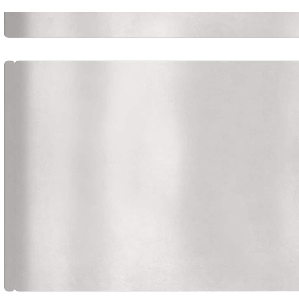 vidaXL Împrejmuire pentru gazon 4 pcs Argintiu 450 x 20 cm vidaXL Împrejmuire pentru gazon 4 pcs Argintiu 450 x 20 cm