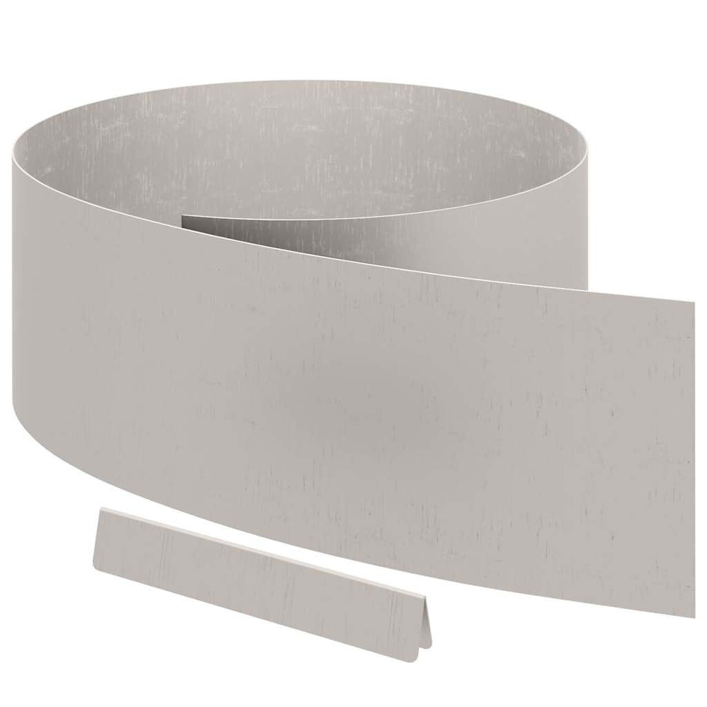 vidaXL Împrejmuire pentru gazon 4 pcs Ruginit 450 x 25 cm
