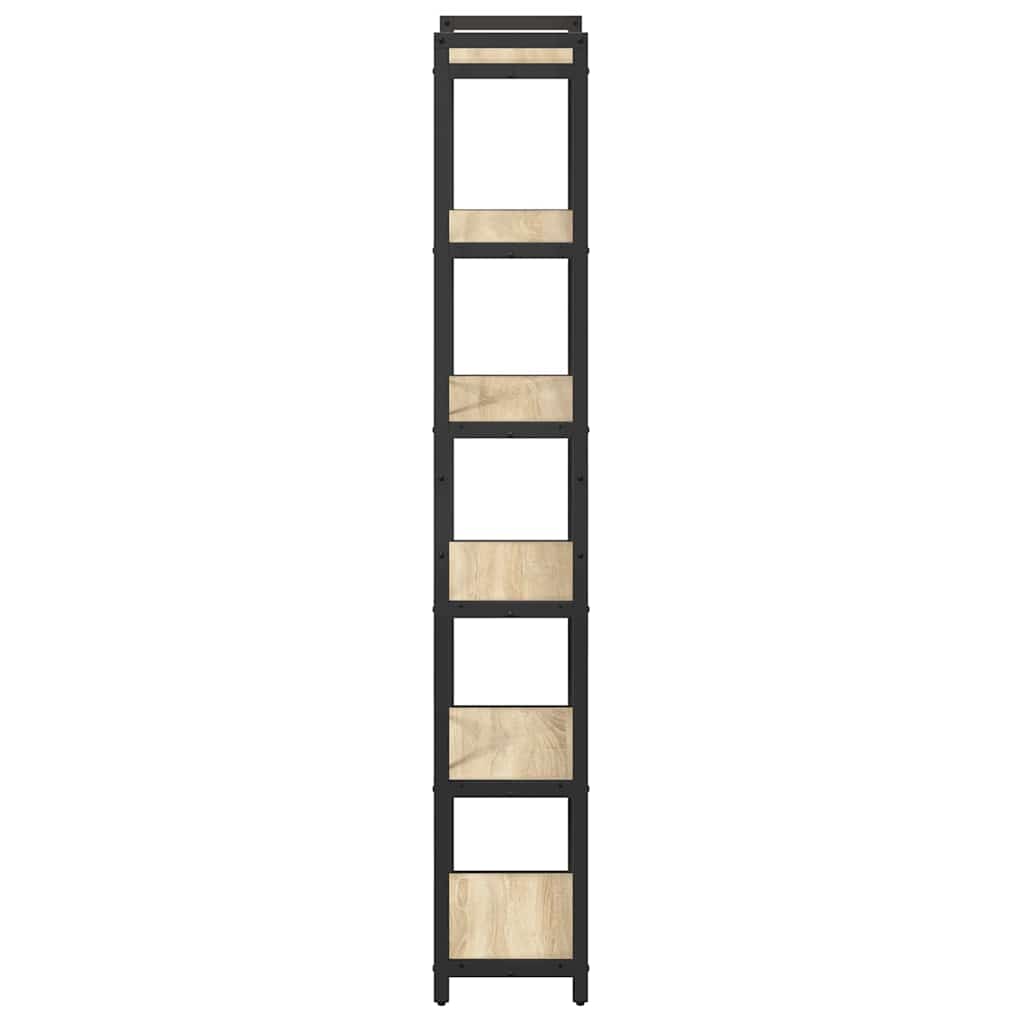 vidaXL Bibliotecă Stejar sonoma 40 x 30 x 188 cm Lemn compozit vidaXL Bibliotecă Stejar sonoma 40 x 30 x 188 cm Lemn compozit