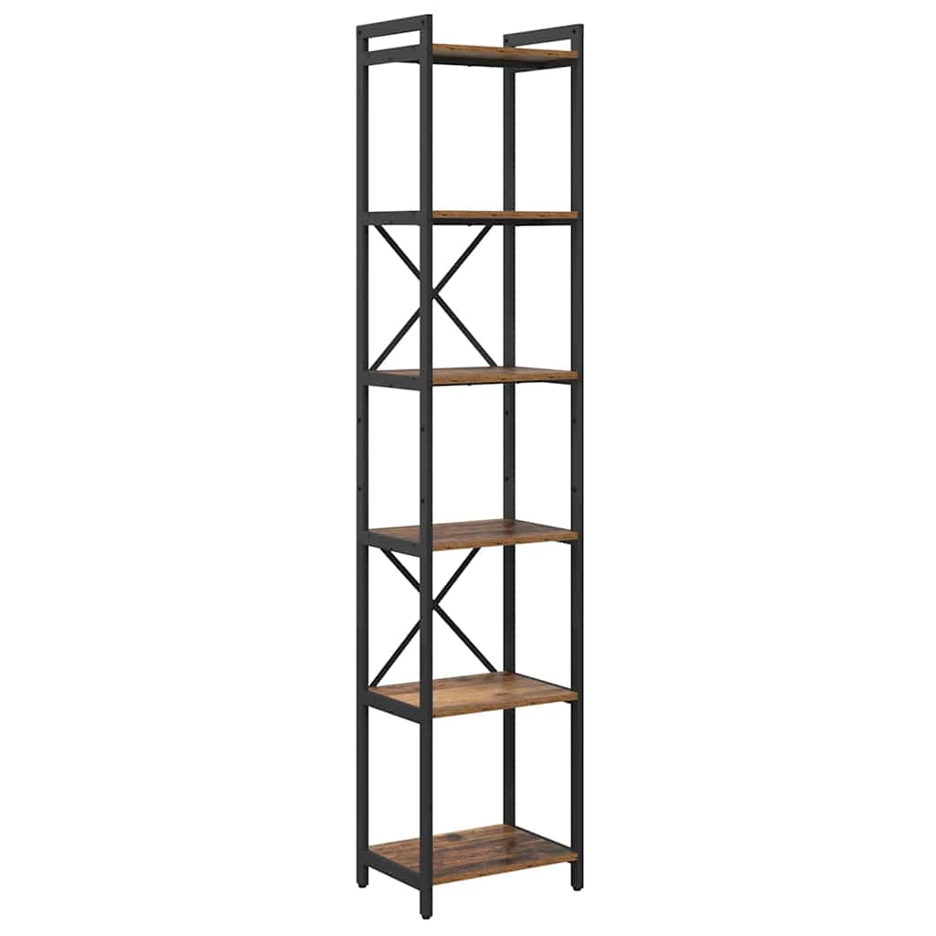 vidaXL Bibliotecă Lemn vechi 40 x 30 x 188 cm Lemn compozit