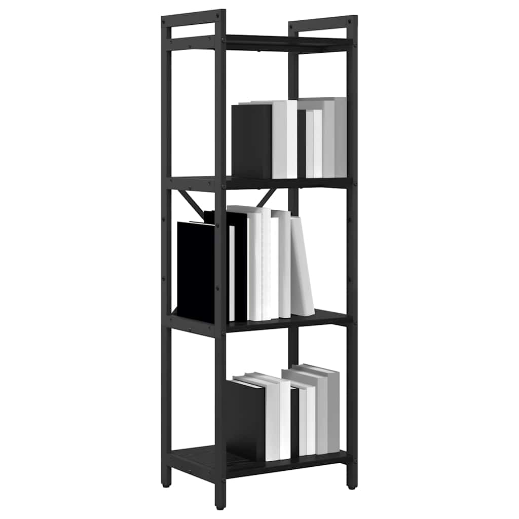 vidaXL Bibliotecă Stejar negru 40 x 30 x 118 cm Lemn compozit vidaXL Bibliotecă Stejar negru 40 x 30 x 118 cm Lemn compozit