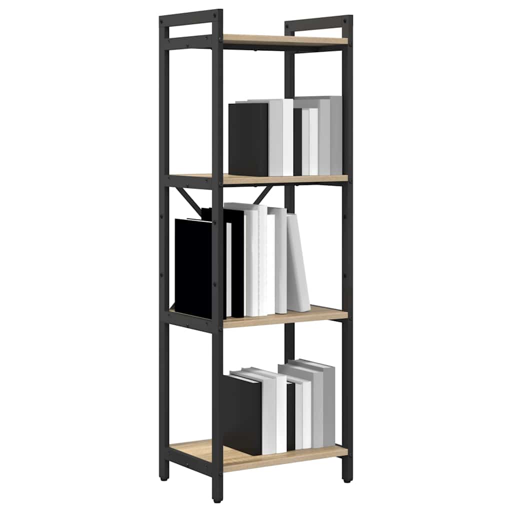 vidaXL Bibliotecă Stejar sonoma 40 x 30 x 118 cm Lemn compozit vidaXL Bibliotecă Stejar sonoma 40 x 30 x 118 cm Lemn compozit