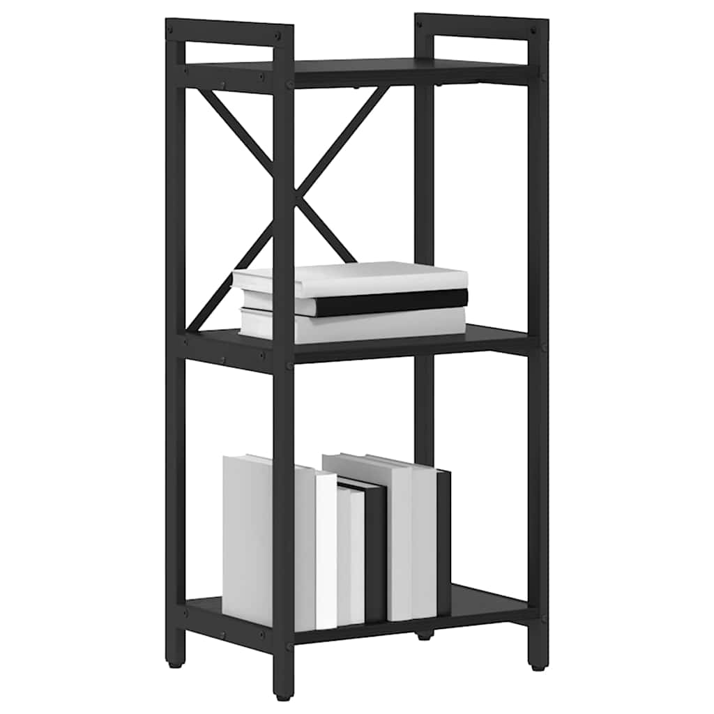 vidaXL Bibliotecă Stejar negru 40 x 30 x 83 cm Lemn compozit vidaXL Bibliotecă Stejar negru 40 x 30 x 83 cm Lemn compozit