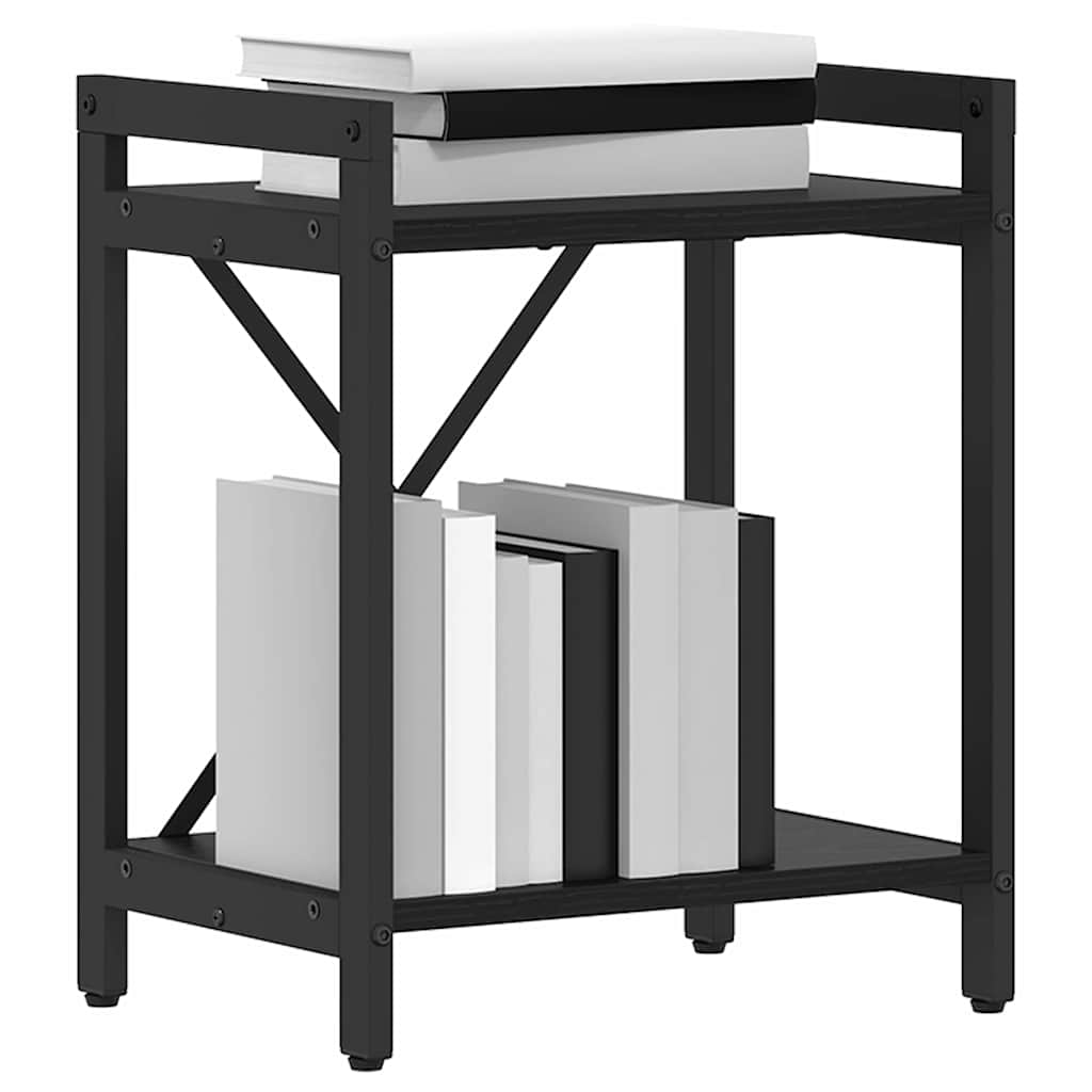 vidaXL Bibliotecă Stejar negru 40 x 30 x 48.5 cm Lemn compozit vidaXL Bibliotecă Stejar negru 40 x 30 x 48.5 cm Lemn compozit