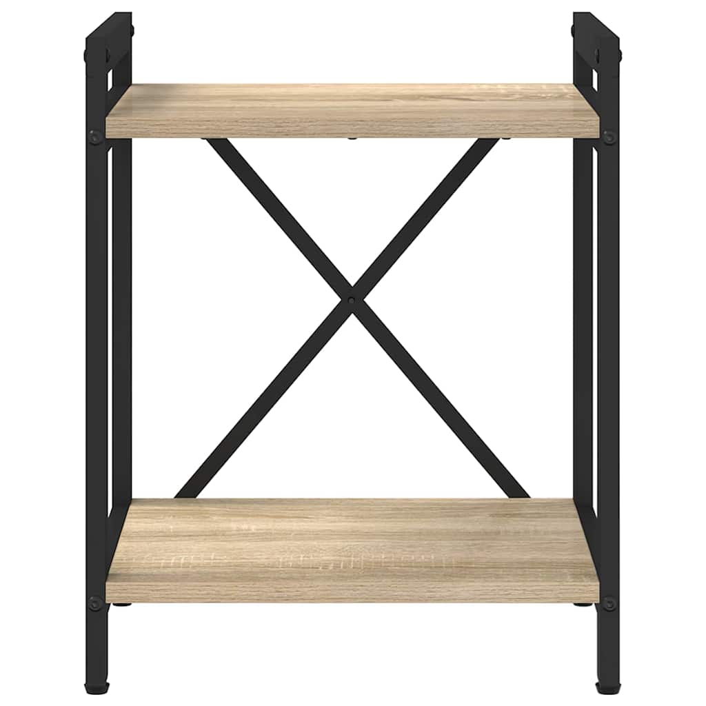 vidaXL Bibliotecă Stejar sonoma 40 x 30 x 48.5 cm Lemn compozit vidaXL Bibliotecă Stejar sonoma 40 x 30 x 48.5 cm Lemn compozit