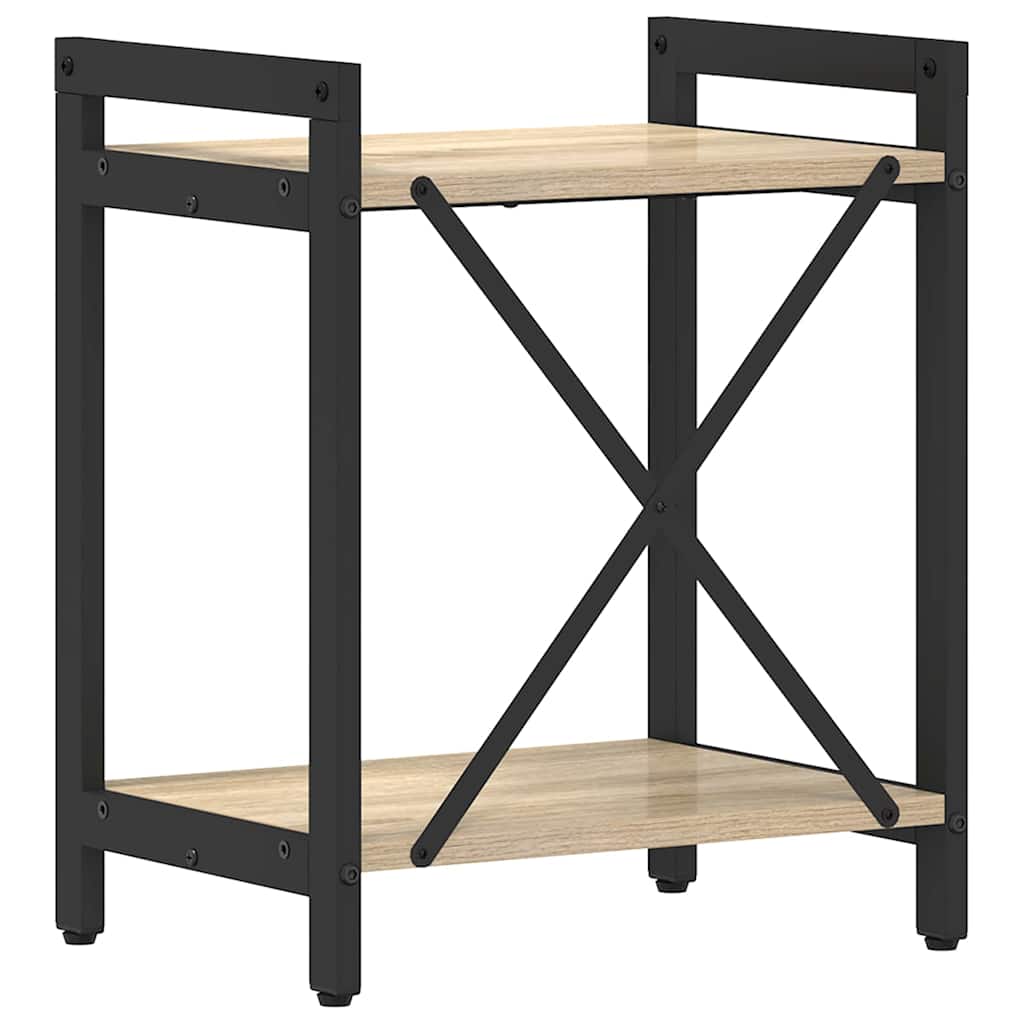 vidaXL Bibliotecă Stejar sonoma 40 x 30 x 48.5 cm Lemn compozit vidaXL Bibliotecă Stejar sonoma 40 x 30 x 48.5 cm Lemn compozit