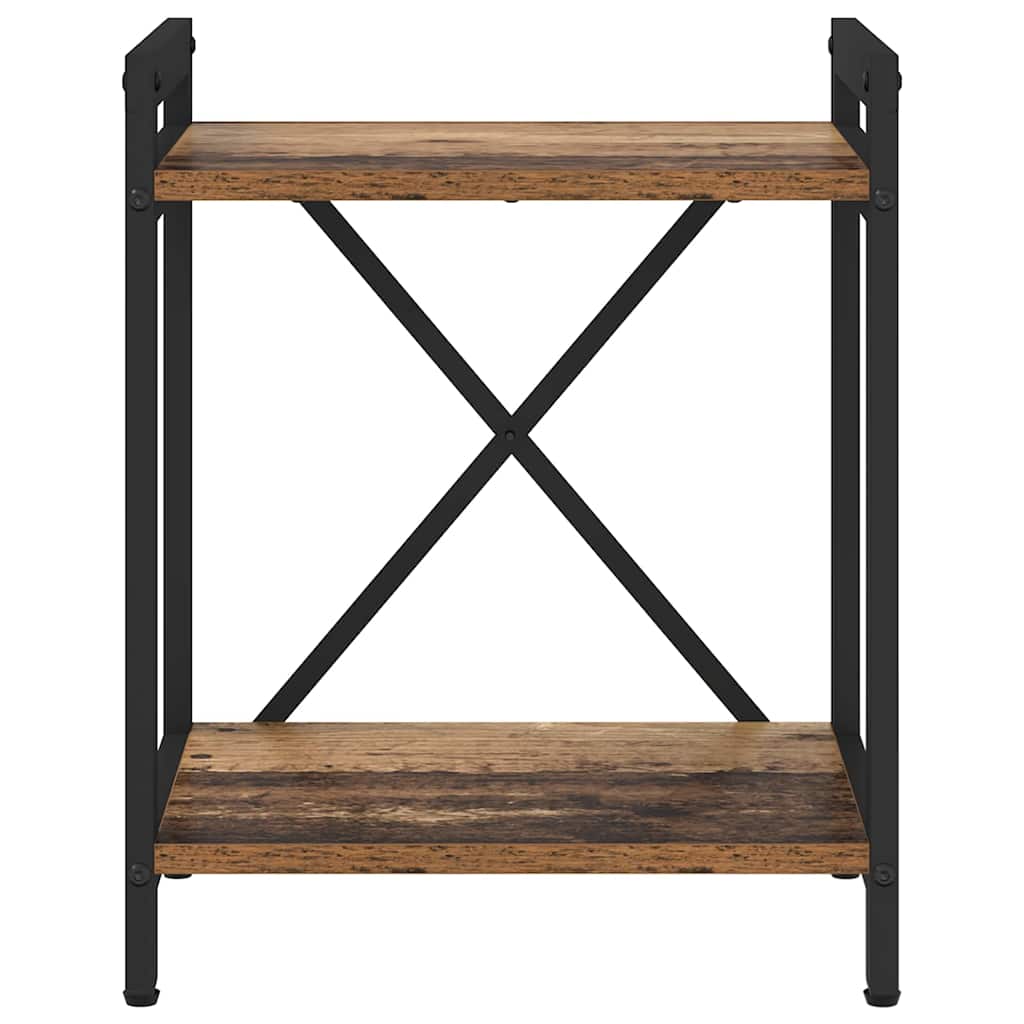 vidaXL Bibliotecă Lemn vechi 40 x 30 x 48.5 cm Lemn compozit