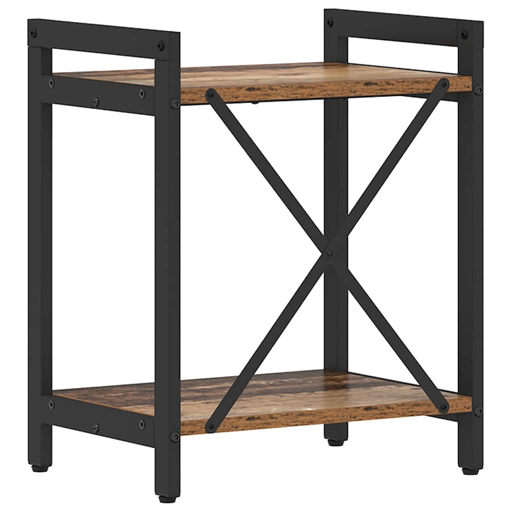 vidaXL Bibliotecă Lemn vechi 40 x 30 x 48.5 cm Lemn compozit