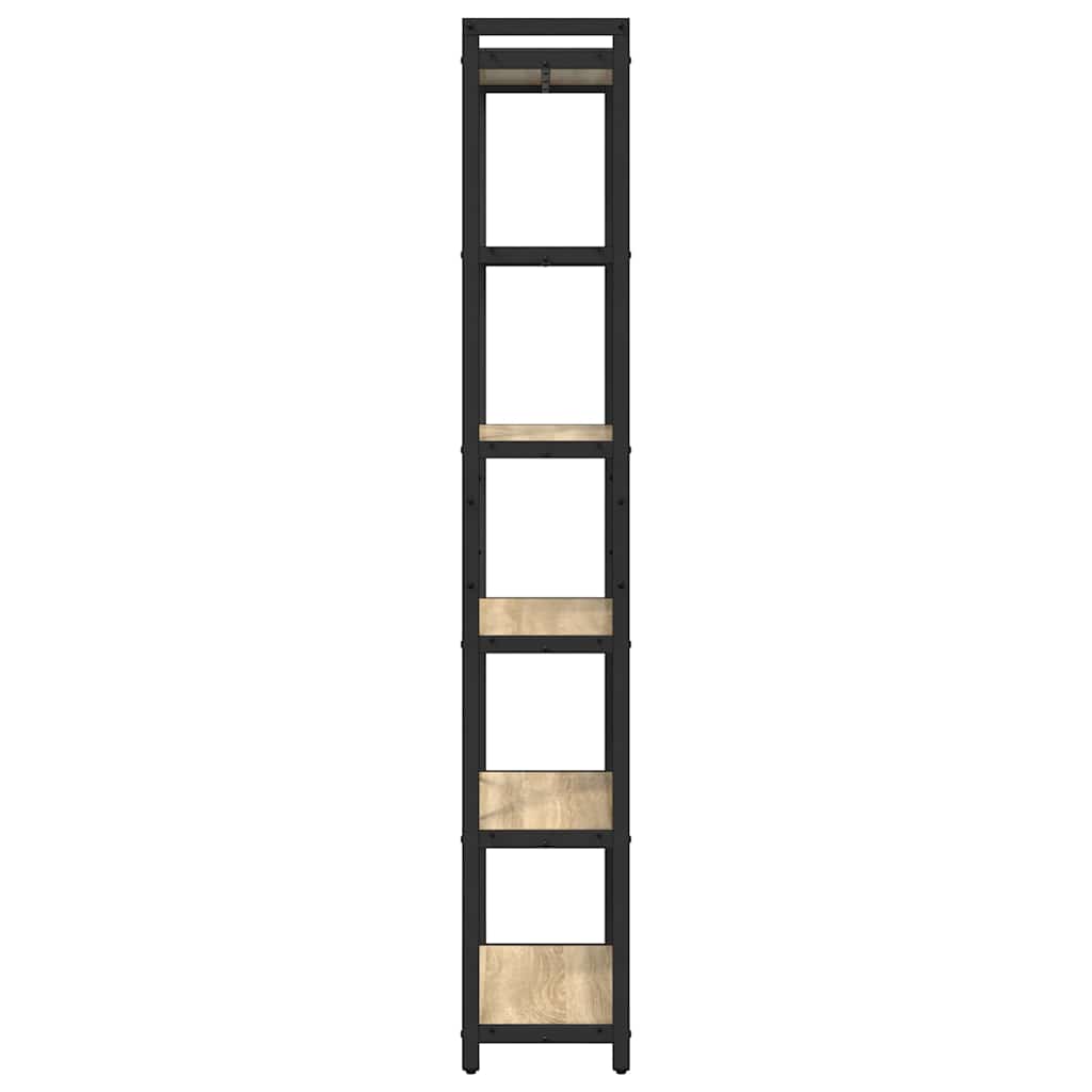 vidaXL Bibliotecă Stejar sonoma 60 x 30 x 188 cm Lemn compozit vidaXL Bibliotecă Stejar sonoma 60 x 30 x 188 cm Lemn compozit