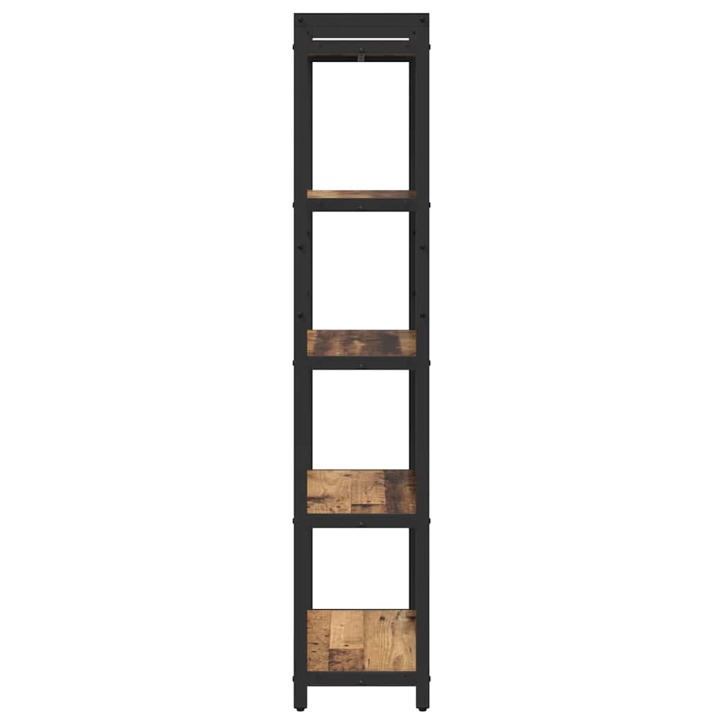 vidaXL Bibliotecă Lemn vechi 60 x 30 x 153 cm Lemn compozit