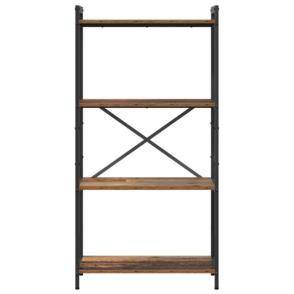 vidaXL Bibliotecă Lemn vechi 60 x 30 x 118 cm Lemn compozit