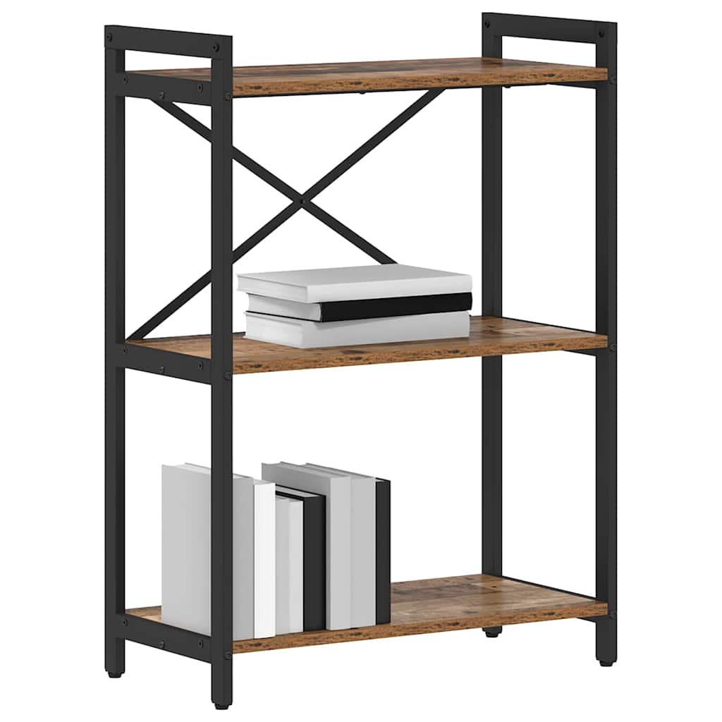 vidaXL Bibliotecă Lemn vechi 60 x 30 x 83 cm Lemn compozit