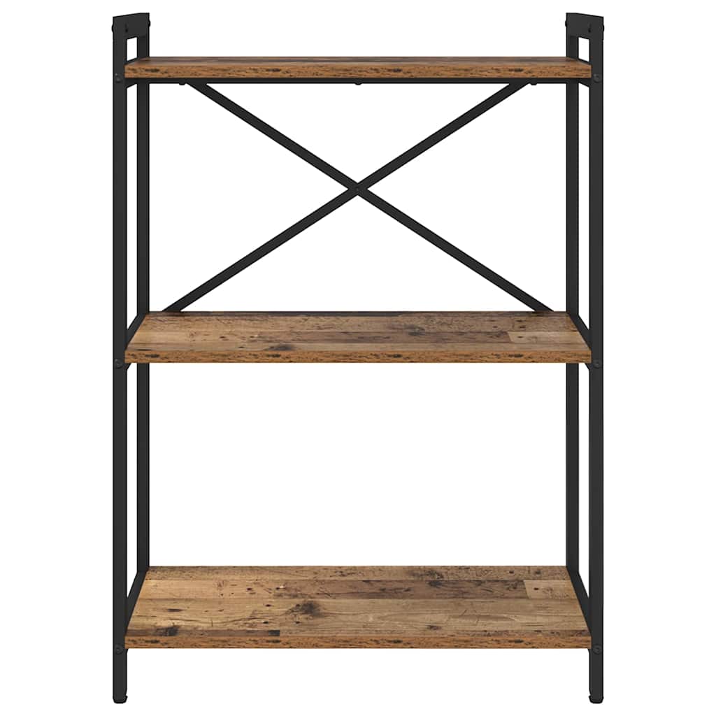 vidaXL Bibliotecă Lemn vechi 60 x 30 x 83 cm Lemn compozit