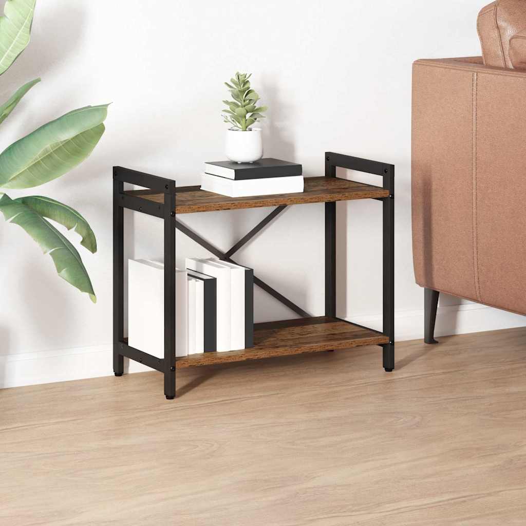 vidaXL Bibliotecă Lemn vechi 60 x 30 x 48.5 cm Lemn compozit