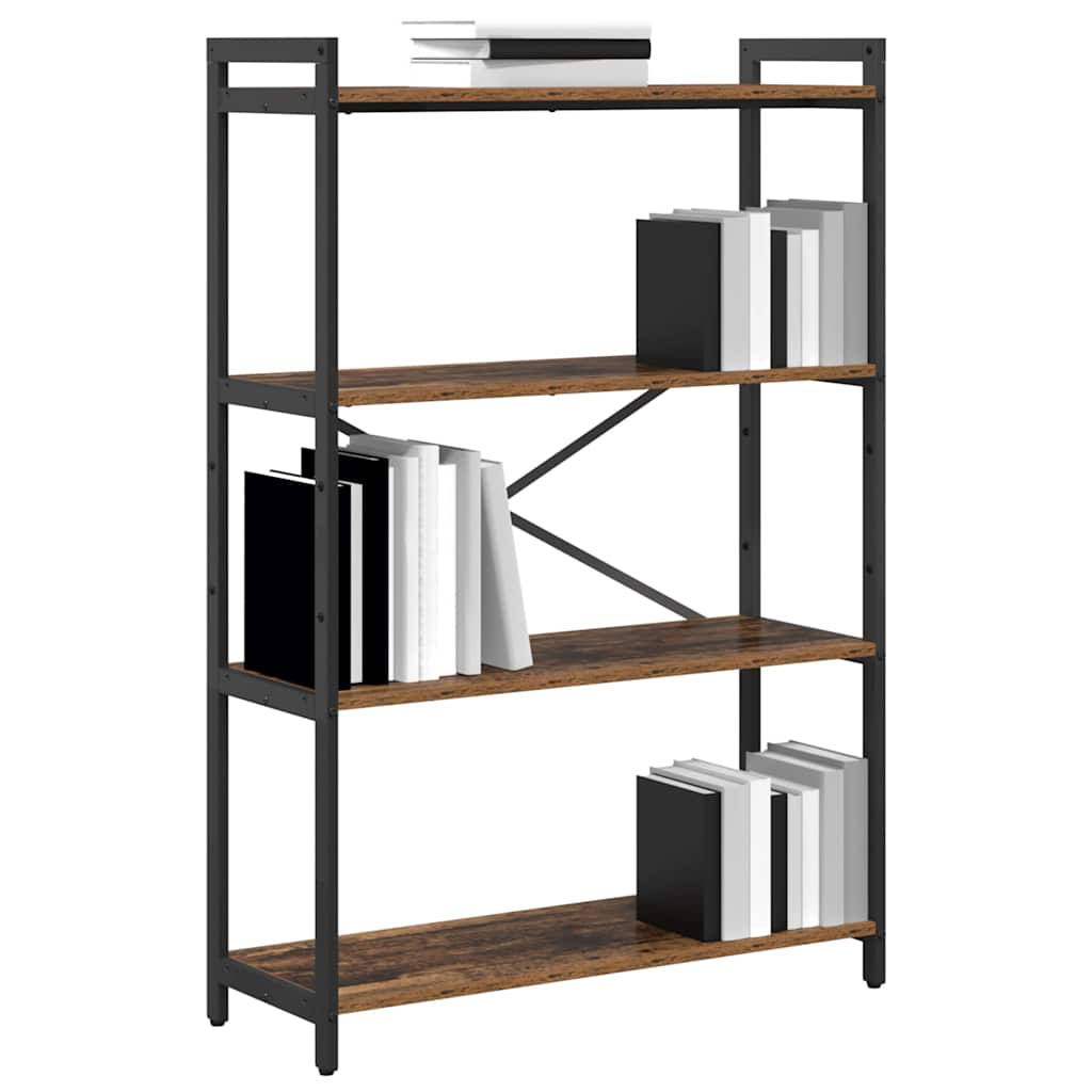 vidaXL Bibliotecă Lemn vechi 80 x 30 x 118 cm Lemn compozit