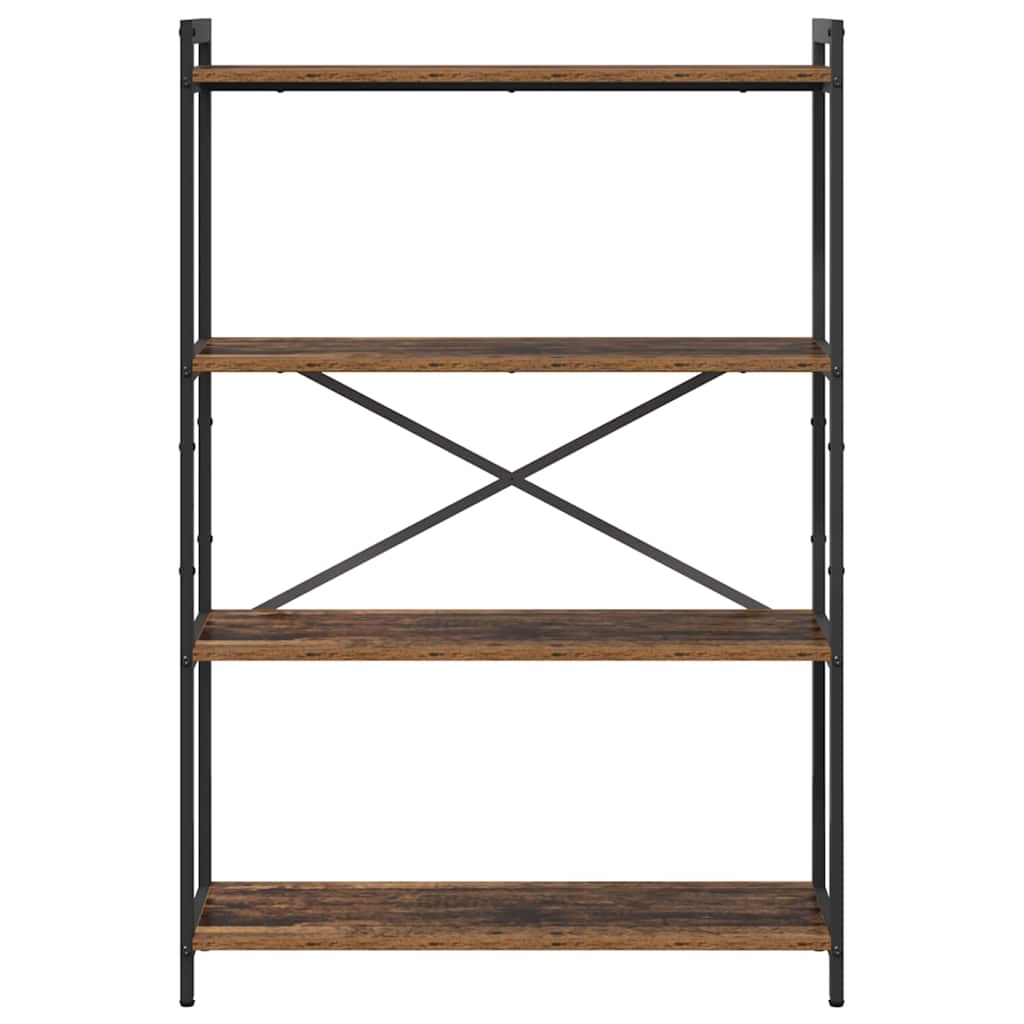 vidaXL Bibliotecă Lemn vechi 80 x 30 x 118 cm Lemn compozit