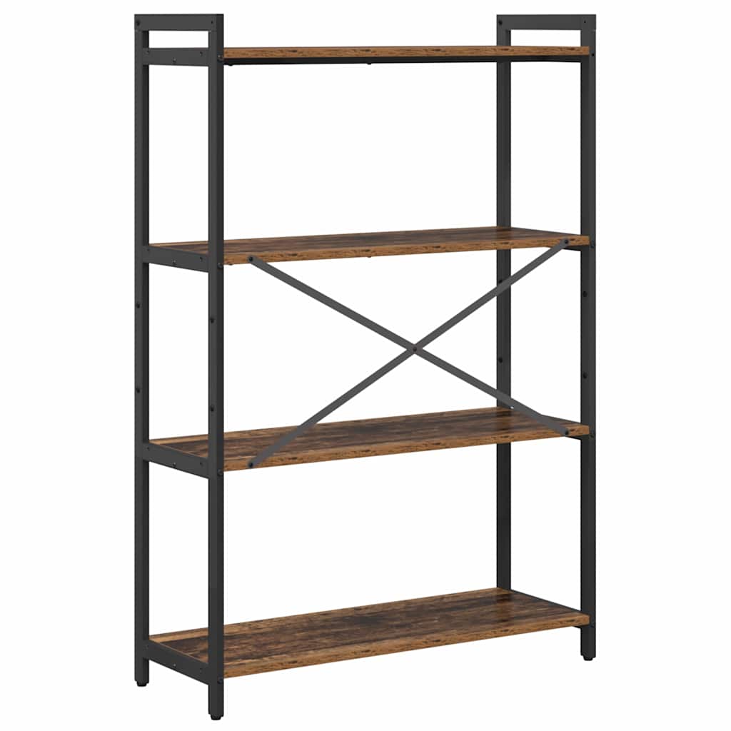 vidaXL Bibliotecă Lemn vechi 80 x 30 x 118 cm Lemn compozit