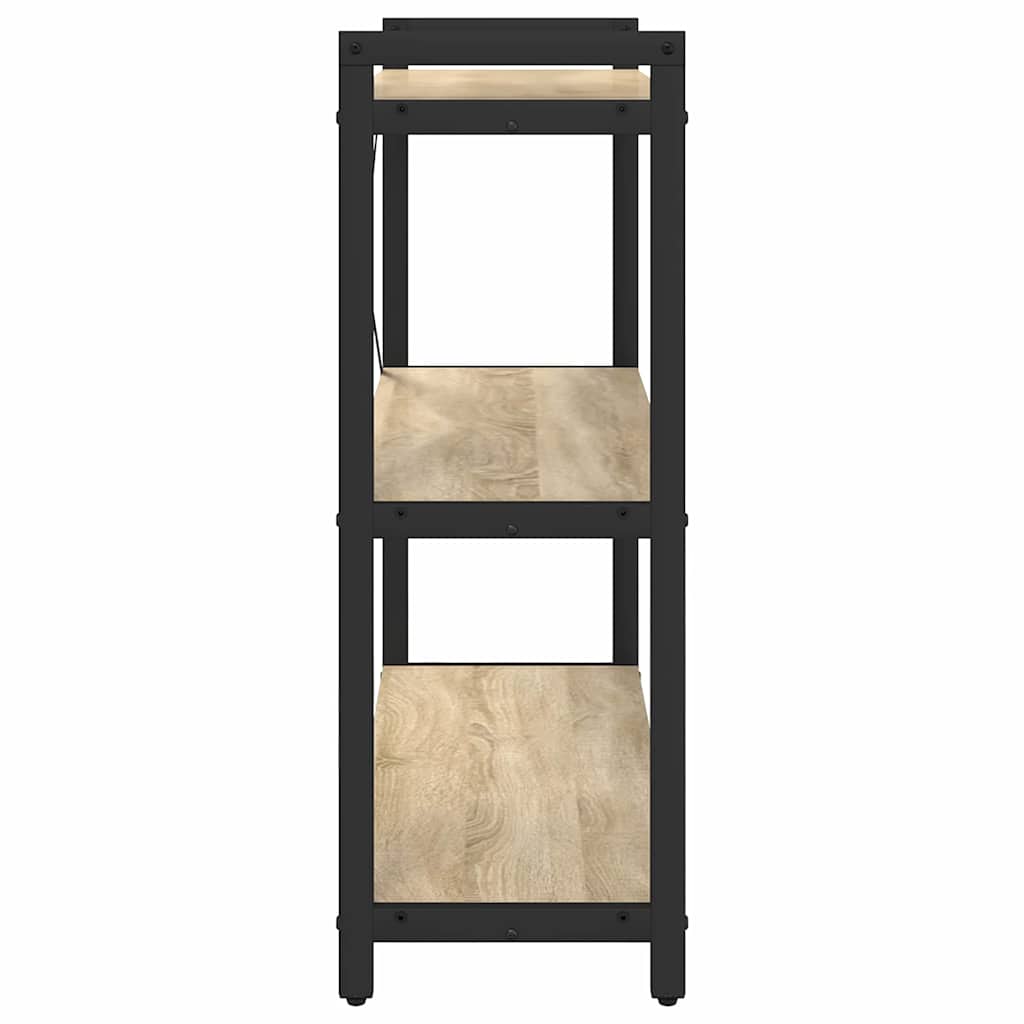 vidaXL Bibliotecă Stejar sonoma 80 x 30 x 83 cm Lemn compozit vidaXL Bibliotecă Stejar sonoma 80 x 30 x 83 cm Lemn compozit