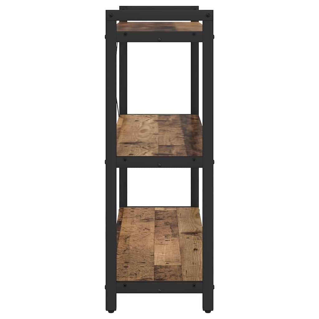 vidaXL Bibliotecă Lemn vechi 80 x 30 x 83 cm Lemn compozit