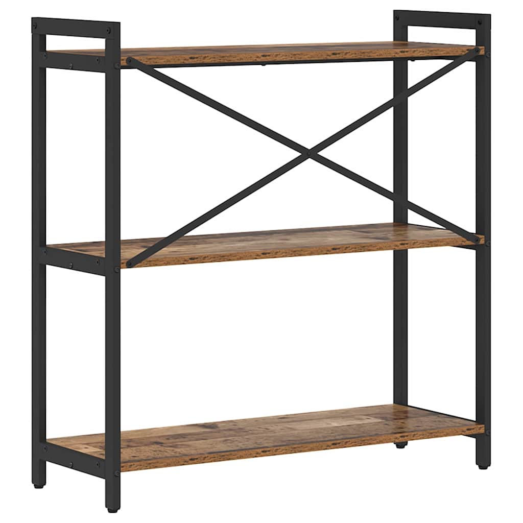 vidaXL Bibliotecă Lemn vechi 80 x 30 x 83 cm Lemn compozit