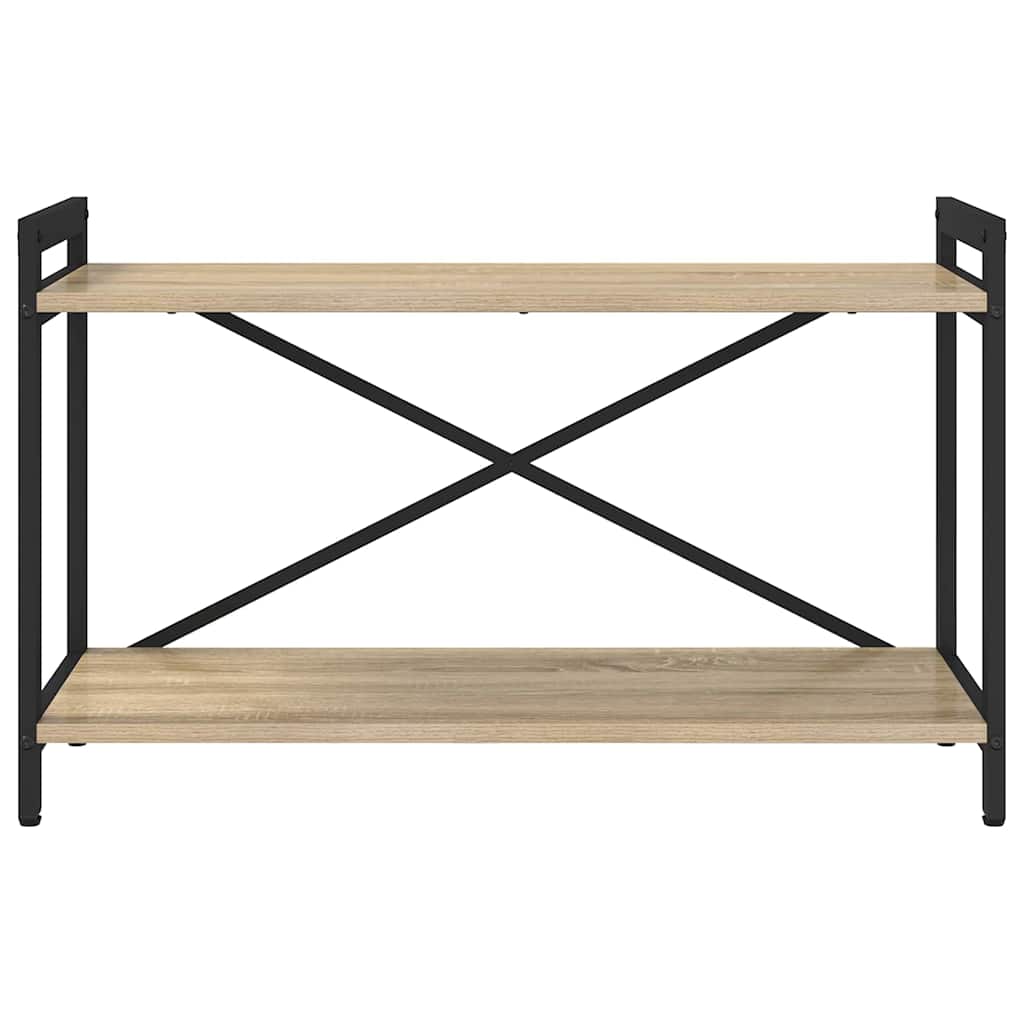vidaXL Bibliotecă Stejar sonoma 80 x 30 x 48.5 cm Lemn compozit vidaXL Bibliotecă Stejar sonoma 80 x 30 x 48.5 cm Lemn compozit