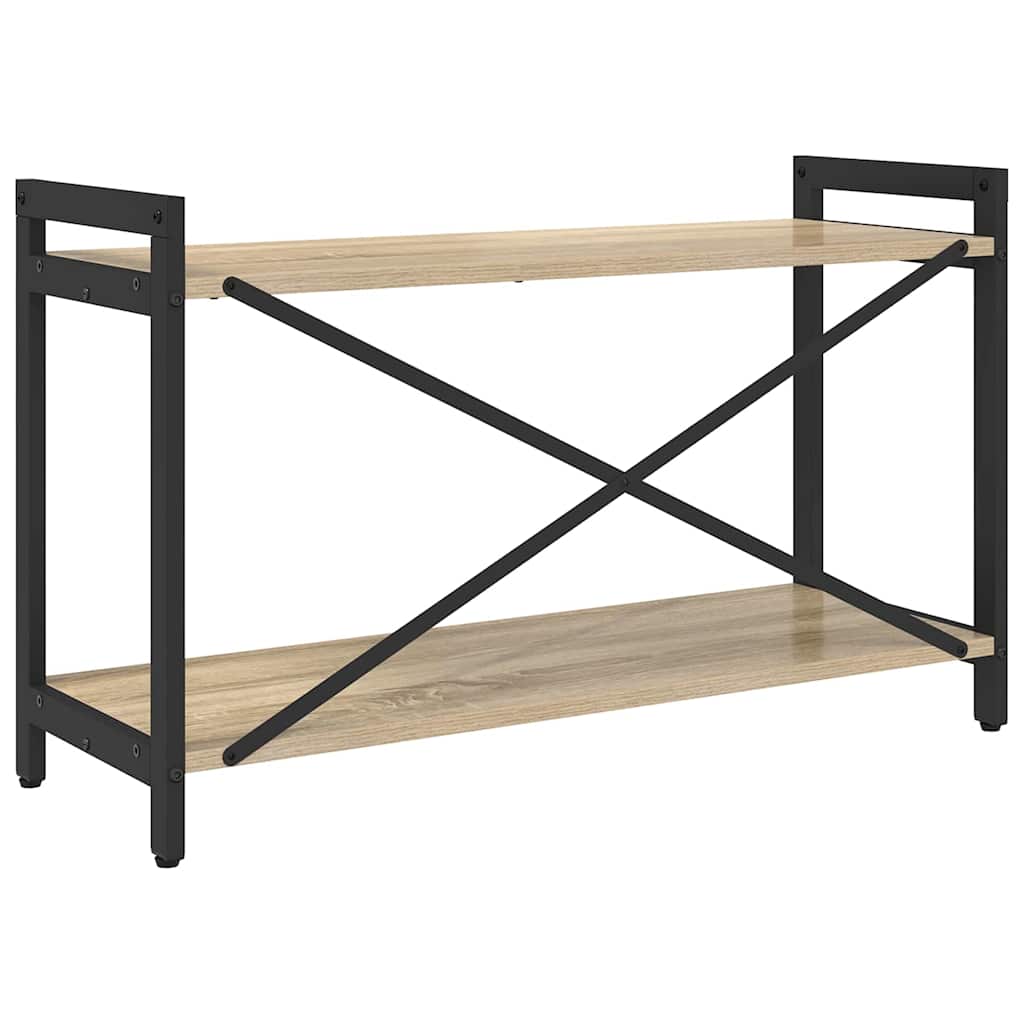 vidaXL Bibliotecă Stejar sonoma 80 x 30 x 48.5 cm Lemn compozit vidaXL Bibliotecă Stejar sonoma 80 x 30 x 48.5 cm Lemn compozit