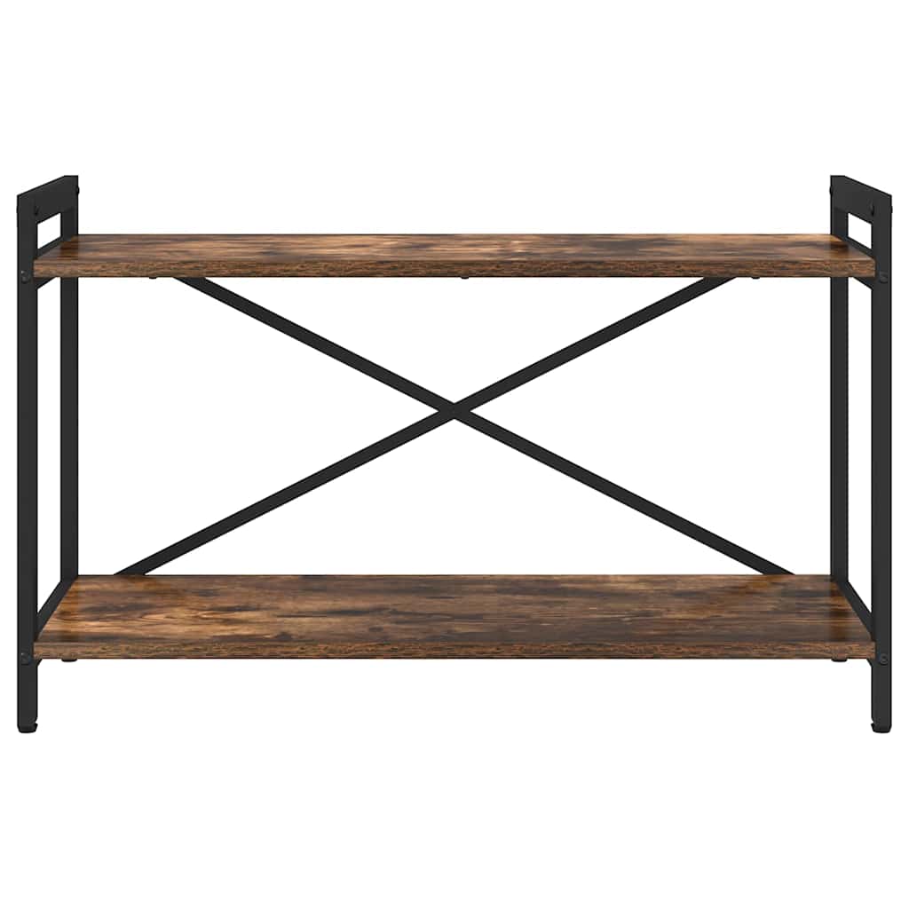 vidaXL Bibliotecă Stejar afumat 80 x 30 x 48.5 cm Lemn compozit
