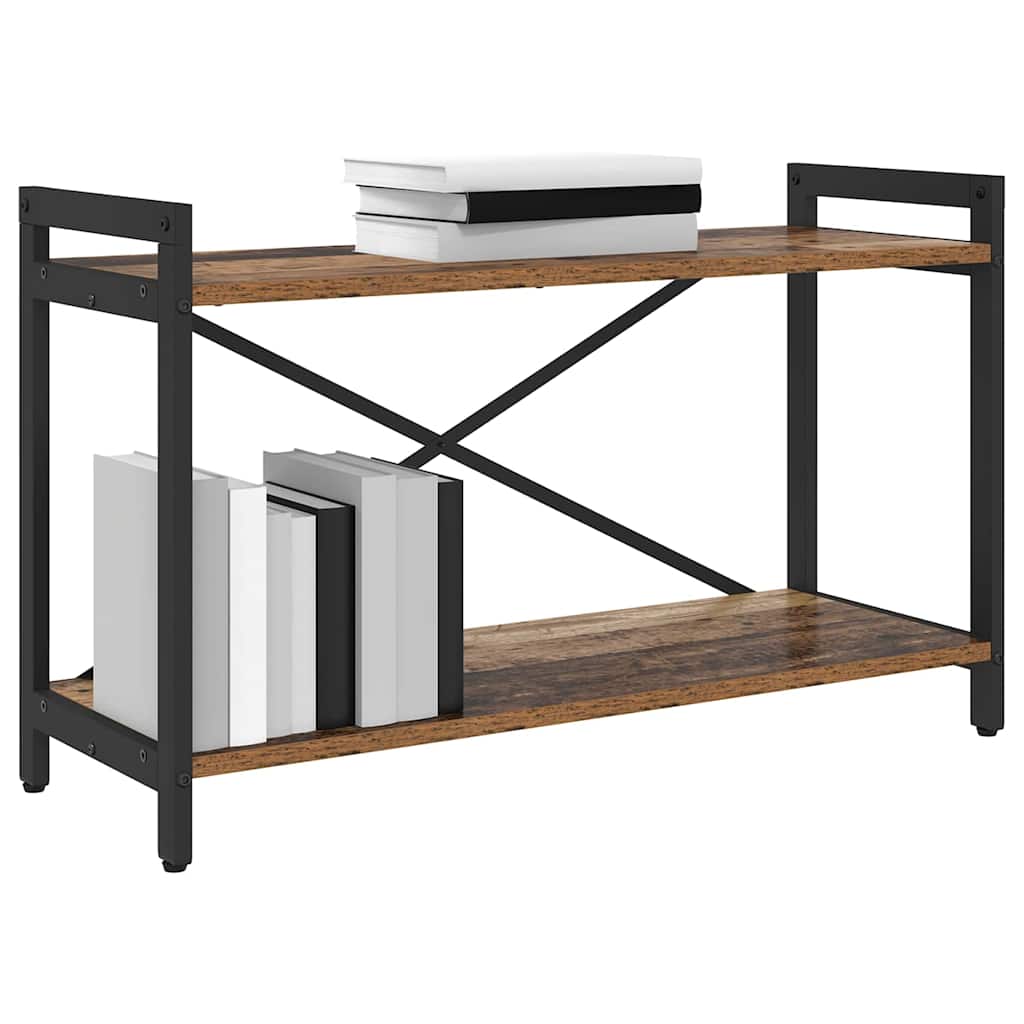 vidaXL Bibliotecă Lemn vechi 80 x 30 x 48.5 cm Lemn compozit