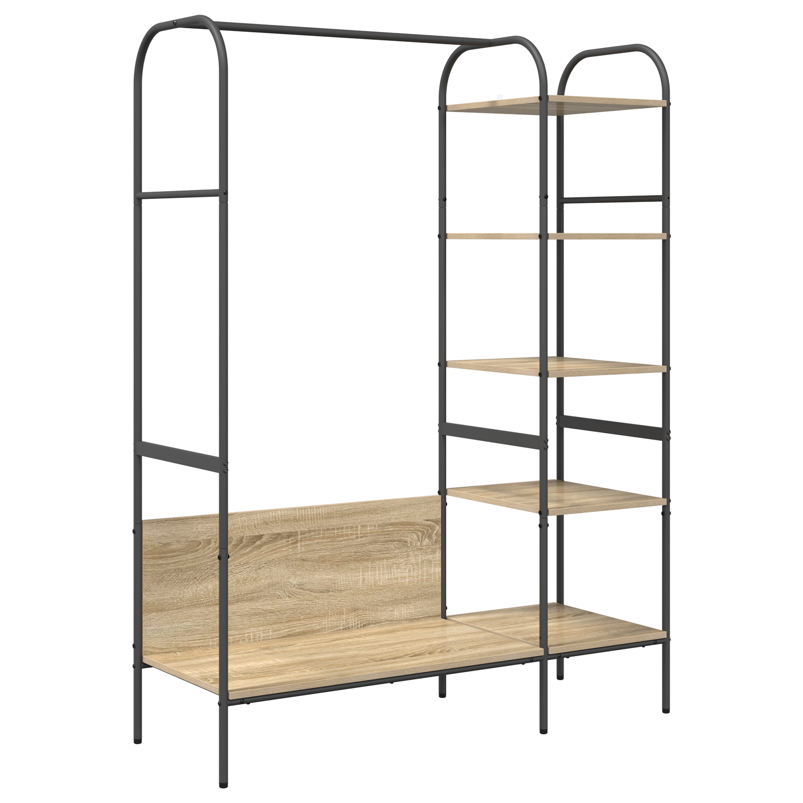 vidaXL Suport pentru Hârtie Maro 120 x 44 x 160 cm Lemn compozit