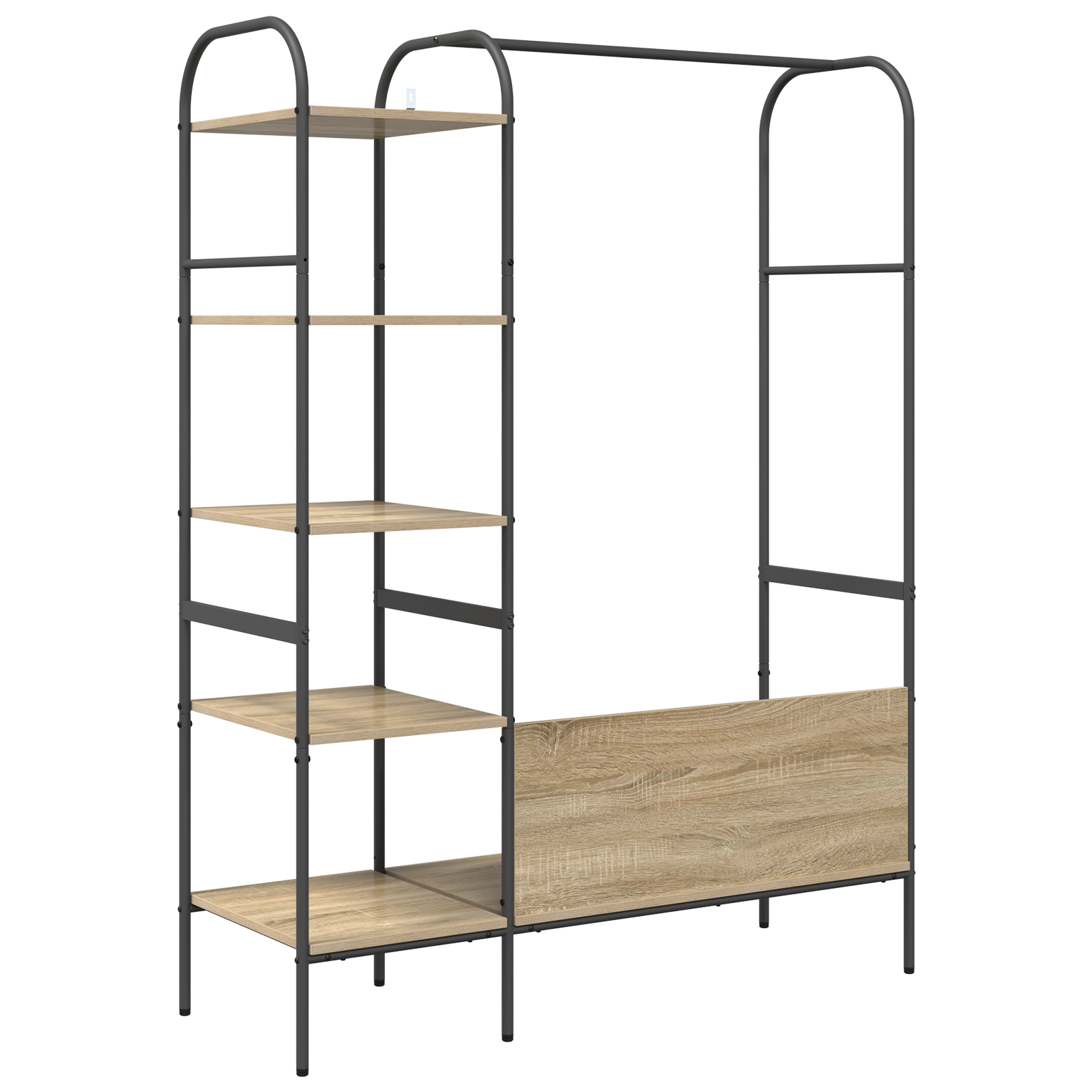 vidaXL Suport pentru Hârtie Maro 120 x 44 x 160 cm Lemn compozit
