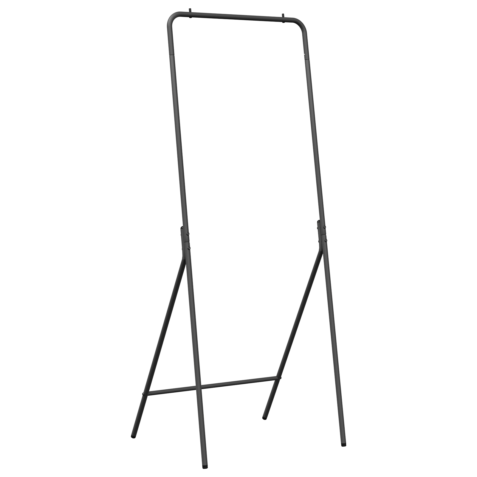 vidaXL Suport pentru Hârtie Negru 60 x 53 x 155 cm Oțel