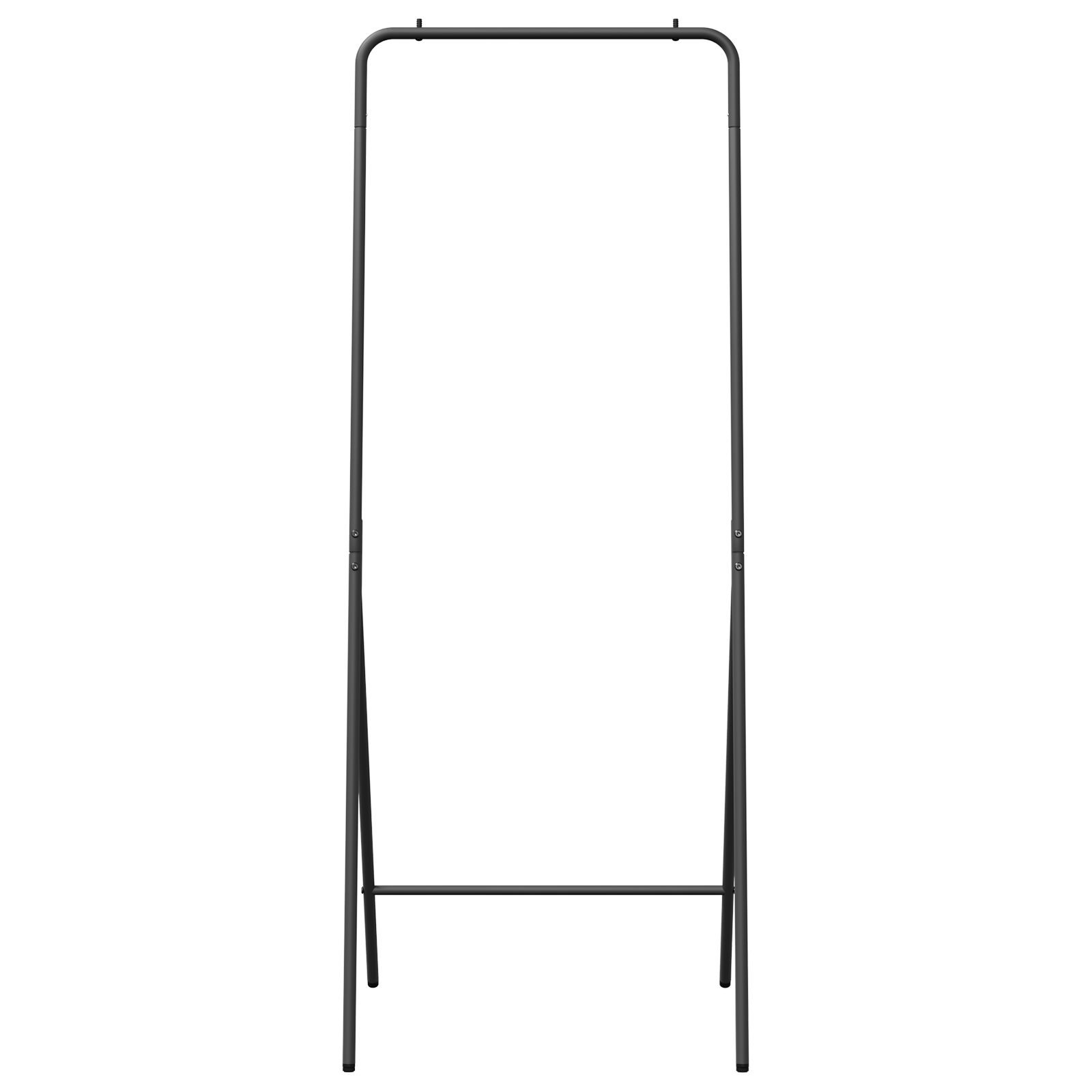 vidaXL Suport pentru Hârtie Negru 60 x 53 x 155 cm Oțel