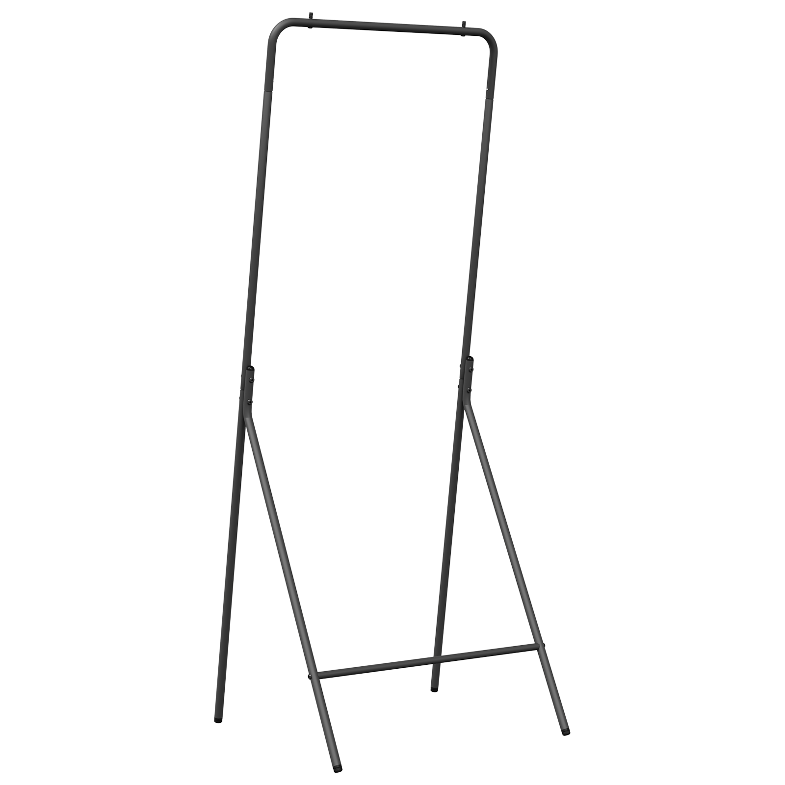 vidaXL Suport pentru Hârtie Negru 60 x 53 x 155 cm Oțel