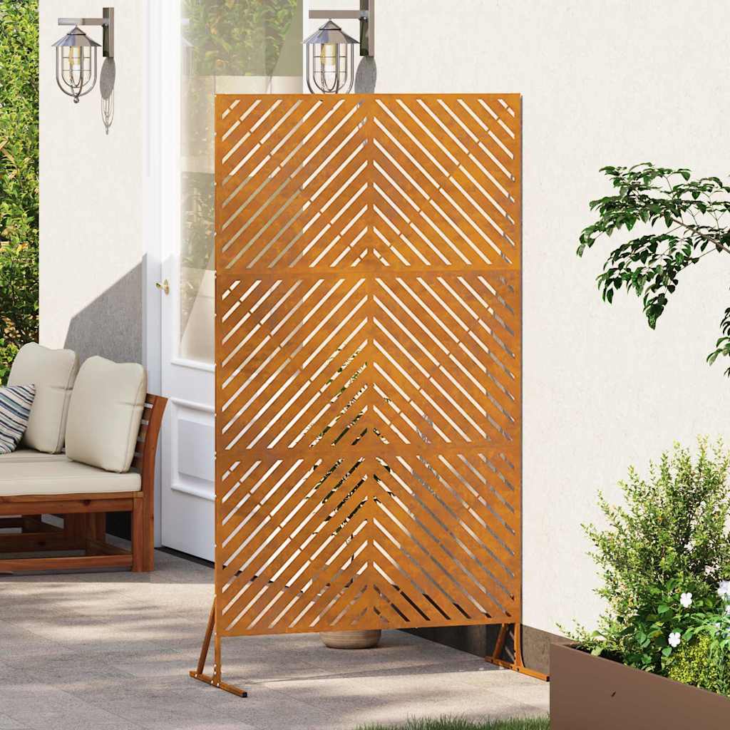 vidaXL Ecran de intimitate Gri 100 x 50 x 180 cm Oțel