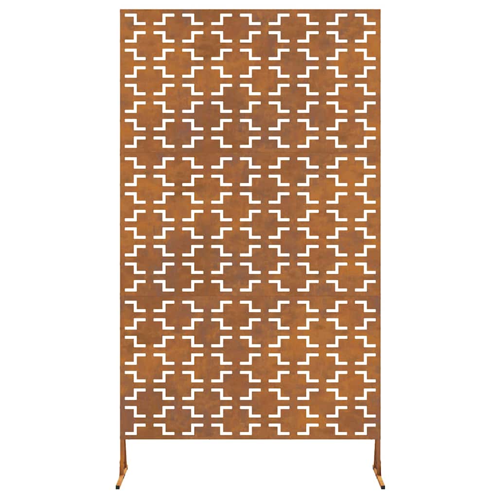 vidaXL Ecran de intimitate Gri 100 x 50 x 180 cm Oțel