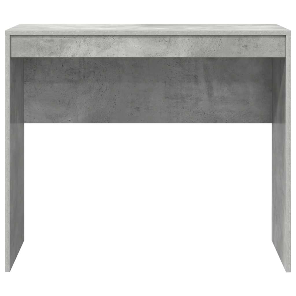 vidaXL Masă de Scris Gri Beton MDF cu finisaj gri beton 90 x 40 x 76 cm